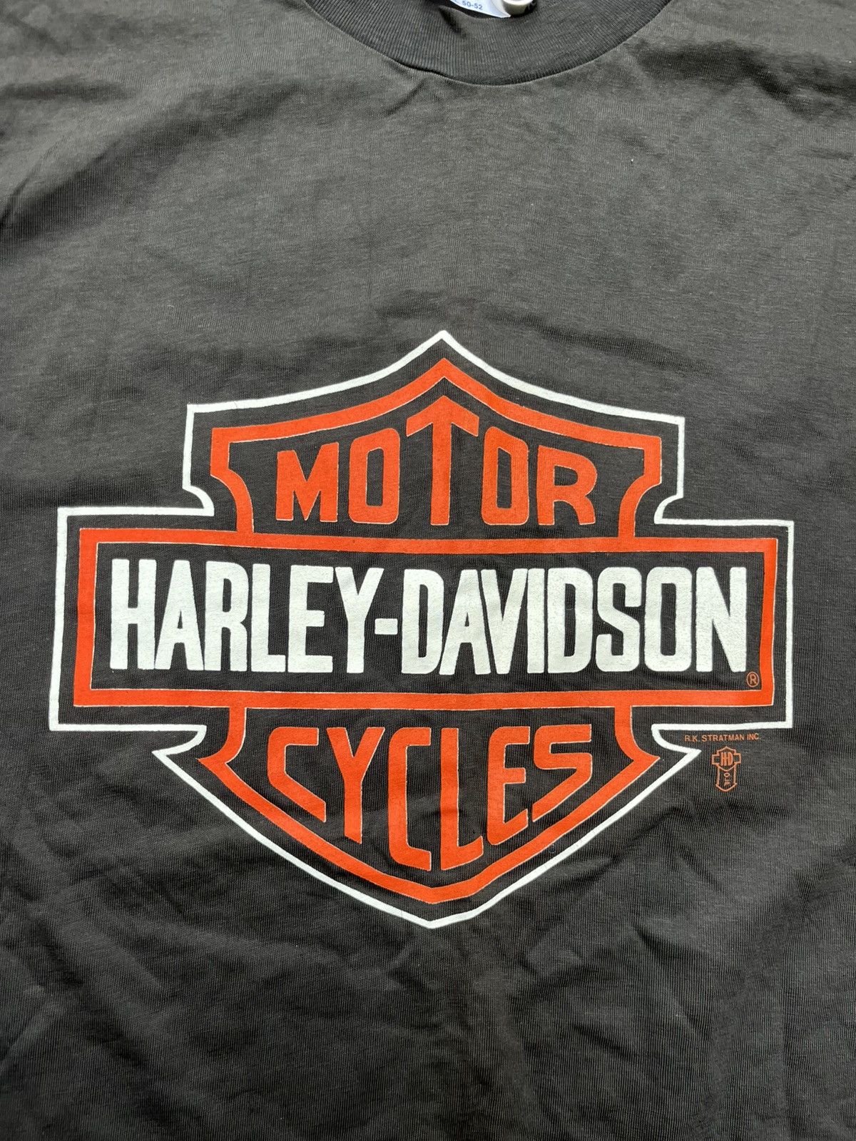 Harley Davidson Vintage 1987 Harley Davidson London Single Stitch Black Tee Size US XXL / EU 58 / 5 - 3 Thumbnail