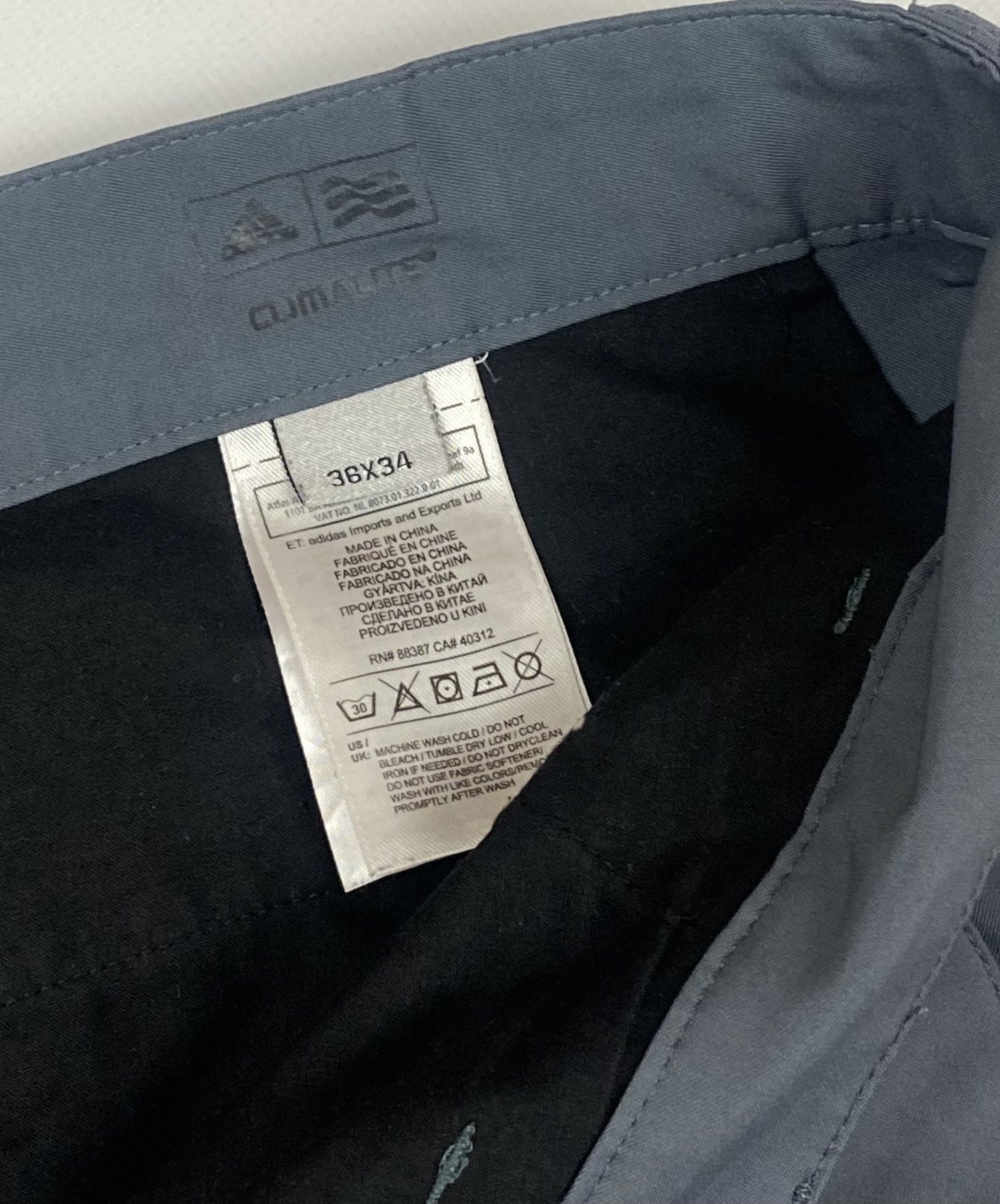 Adidas Vintage ADIDAS Super Light Easy Grey Pants M542 Size US 38 / EU 54 - 8 Thumbnail