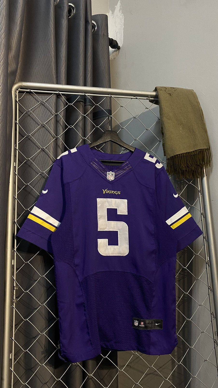 NFL × Nike × Vintage NFL NIKE TEDDY BRIDGEWATER MINNESOTA ON FIELD JERSEY Size US M / EU 48-50 / 2 - 1 Thumbnail