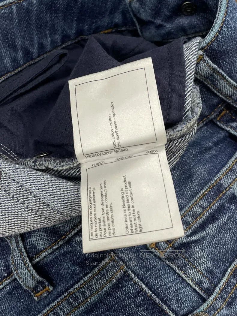 Chanel Chanel Cuban series blue faded jeans Size 25" / US 0 / IT 36 - 7 Thumbnail