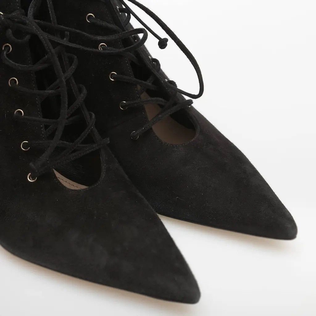 Miu Miu Miu miu never worn lace up ankle boots Size US 9 / IT 39 - 6 Thumbnail