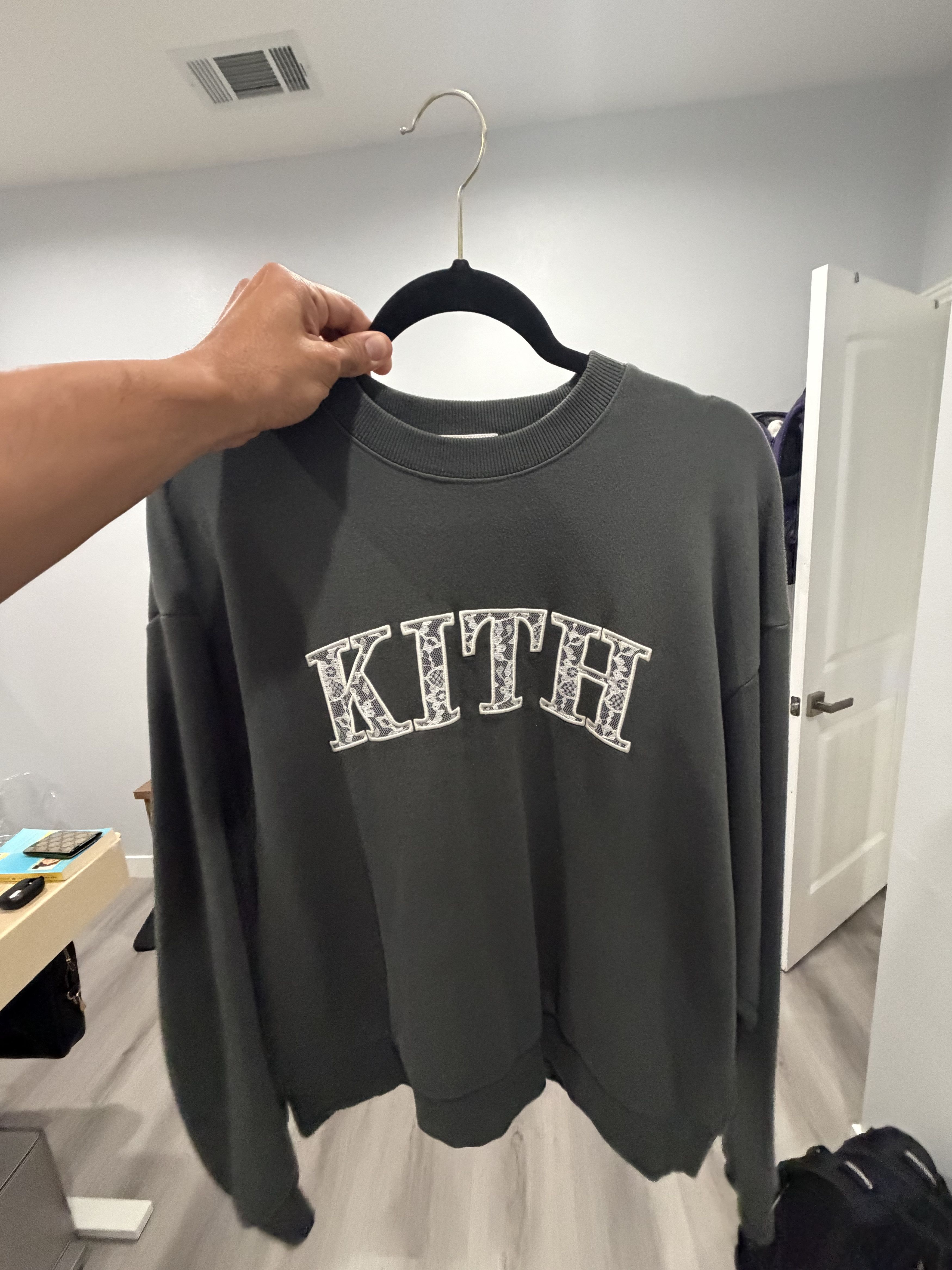 Kith Kith Arched Lace Nelson Crewneck Size US M / EU 48-50 / 2 - 1 Thumbnail