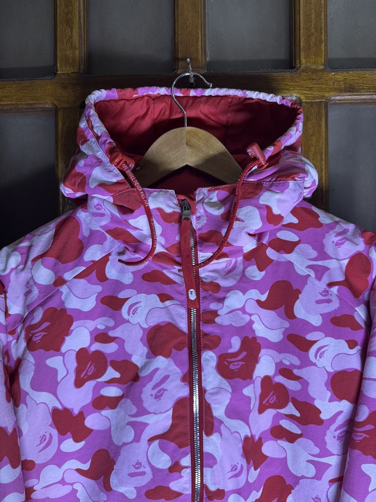 Bape Bape ABC Camo Down Pink Puffer jacket Size US M / EU 48-50 / 2 - 2 Thumbnail