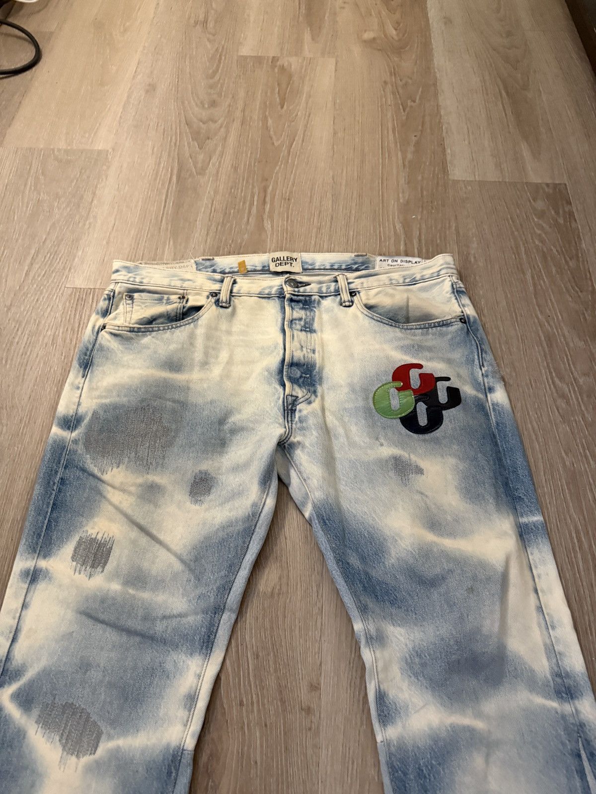 Gallery Dept. Gallery Dept G Patch Denim Jeans Size US 32 / EU 48 - 2 Thumbnail