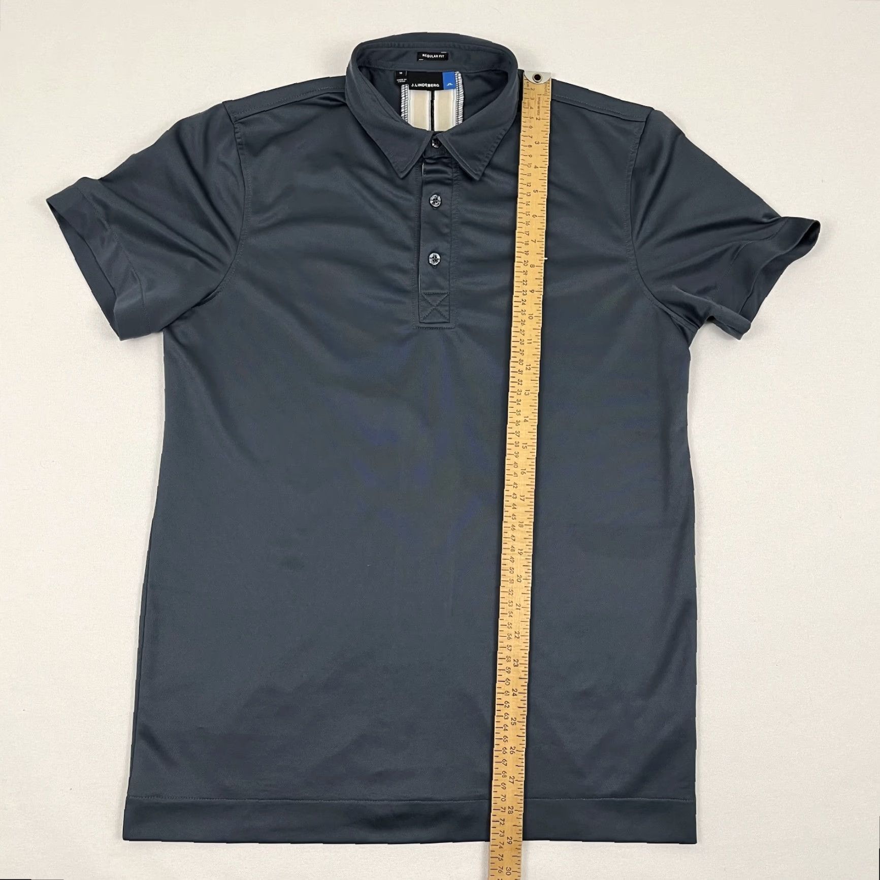 Peter Millar **J. Lindeberg Men's Medium Preppy Gray Golf Polo Shirt** User: **J. Lindeberg Men's Medium Preppy Gray Golf Polo Shirt** Size US L / EU 52-54 / 3 - 5 Thumbnail