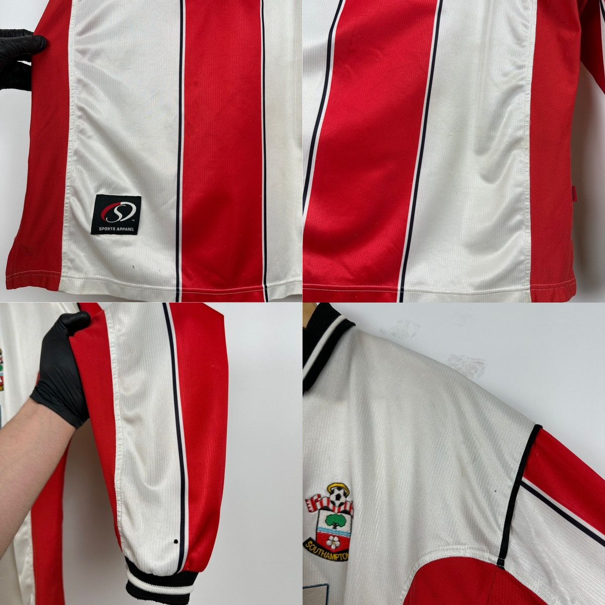 Vintage 2001/01 In-House Southampton Long Sleeve Vintage Jersey Size US L / EU 52-54 / 3 - 18 Thumbnail