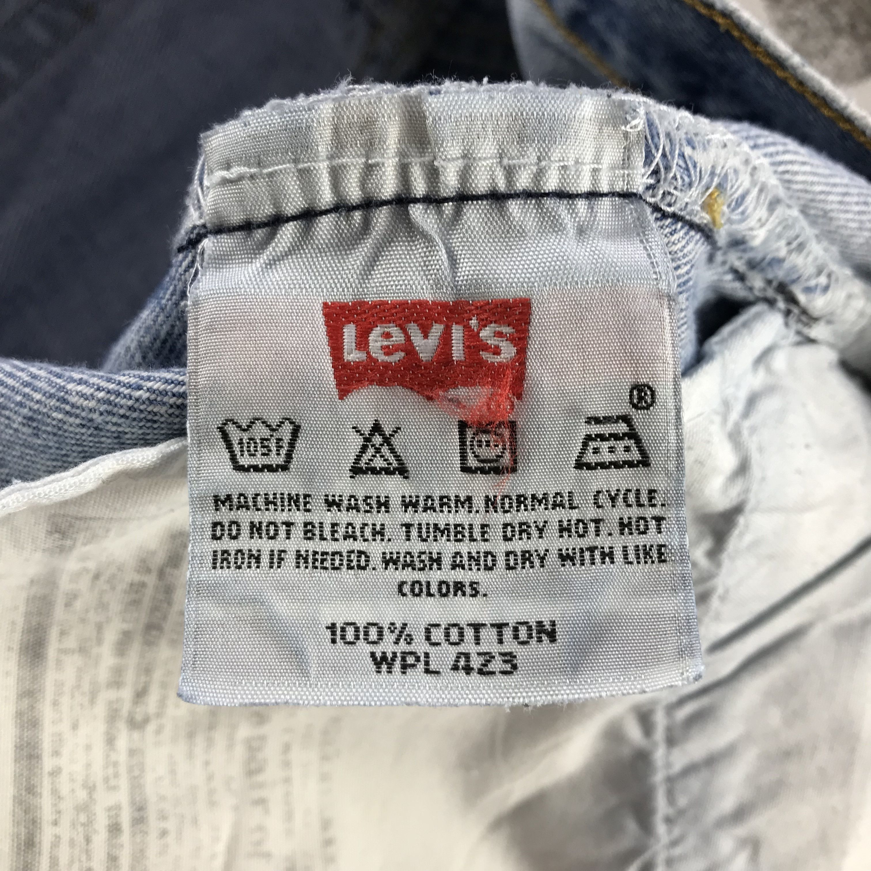 Levi's Vintage Levis 501 Jeans Medium Wash KJ3368 Size US 40 / EU 56 - 12 Thumbnail