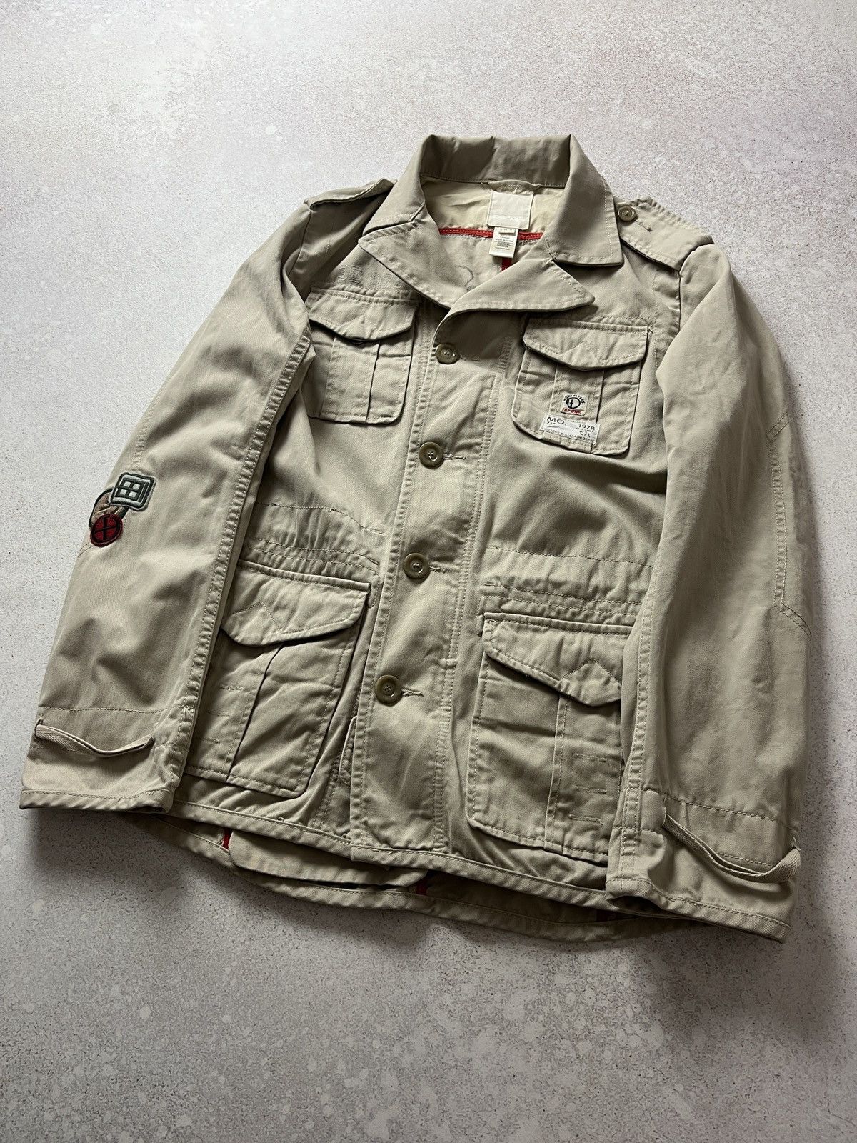 Diesel Vintage Diesel Military Blue Panthers Jacket Fighters Size US M / EU 48-50 / 2 - 3 Thumbnail