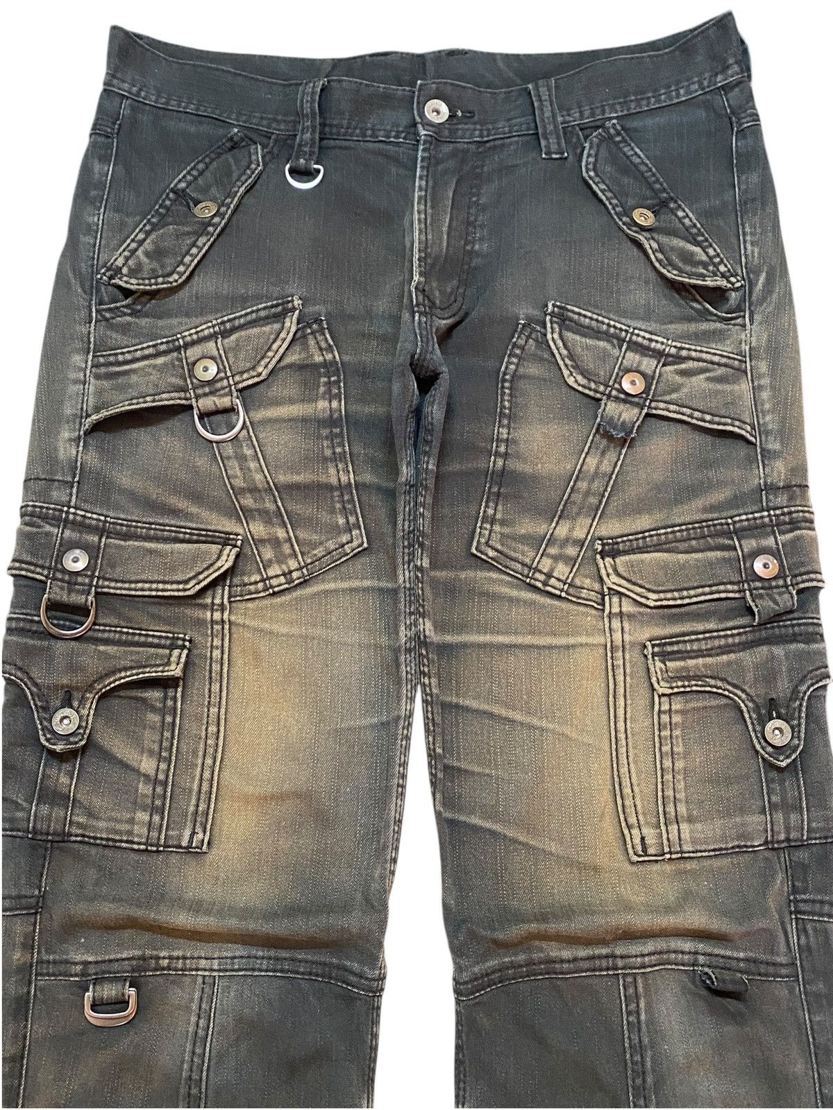 HIDEAWAYS Vintage Japanese Brands Nicole Club Flare Denim Style Pants Size US 34 / EU 50 - 3 Thumbnail