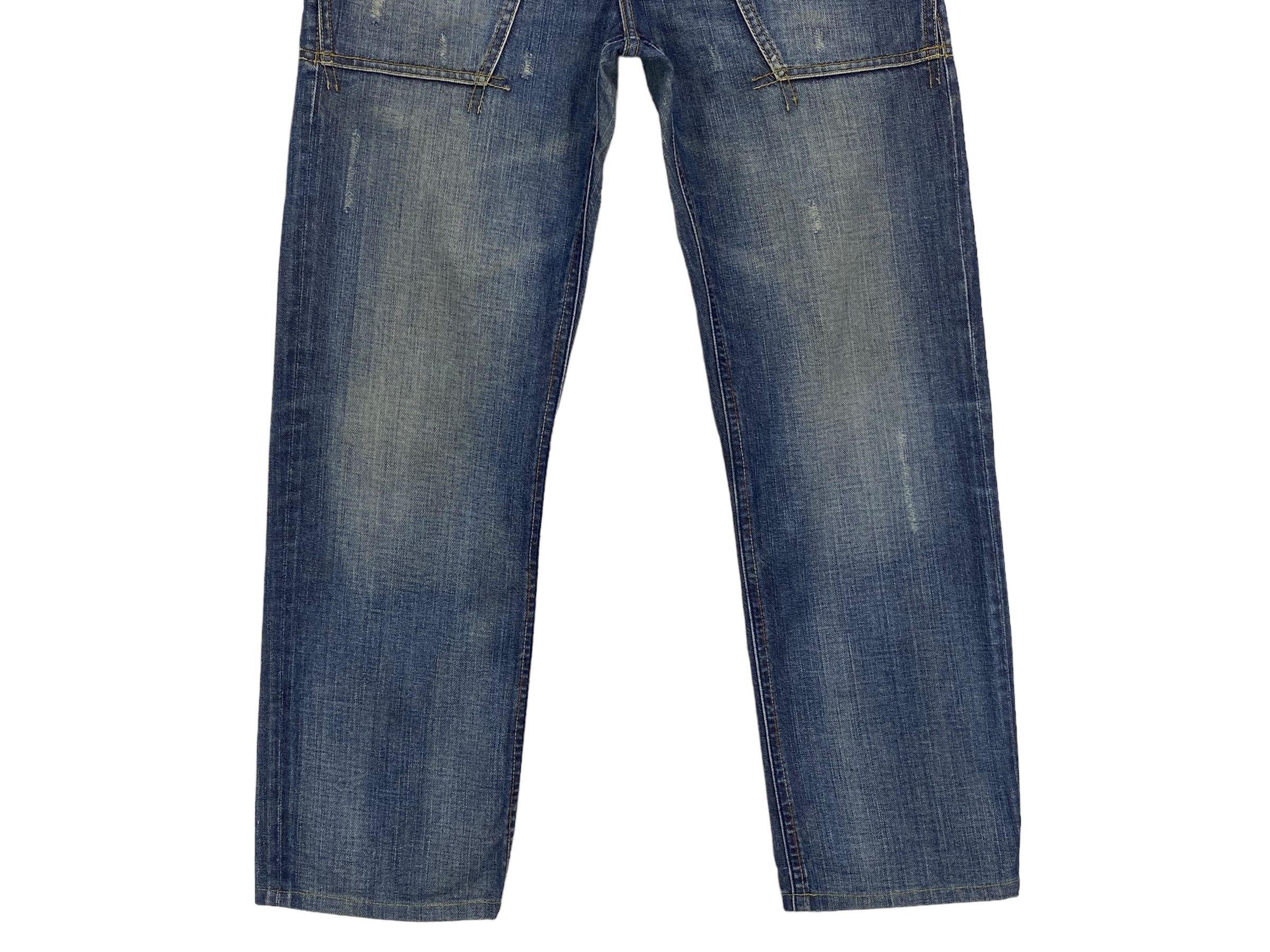 Japanese Brand Back Number Japan Baker Pocket Jeans Pants Size US 30 / EU 46 - 4 Thumbnail
