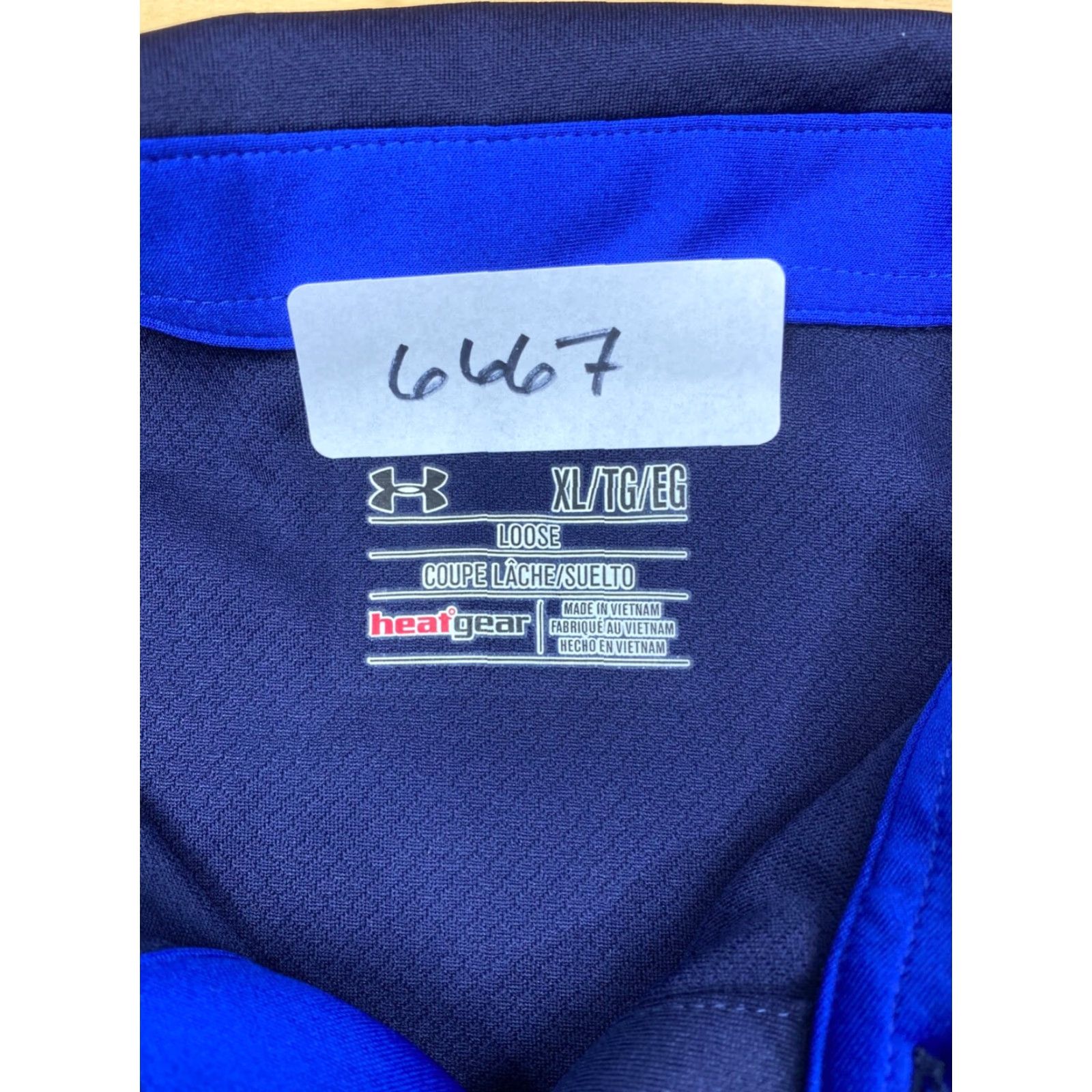 Under Armour Under Armour Polo HeatGear XL Blue Golf Stretch Short Sleeve Men Polo Shirts Size US XL / EU 56 / 4 - 3 Thumbnail