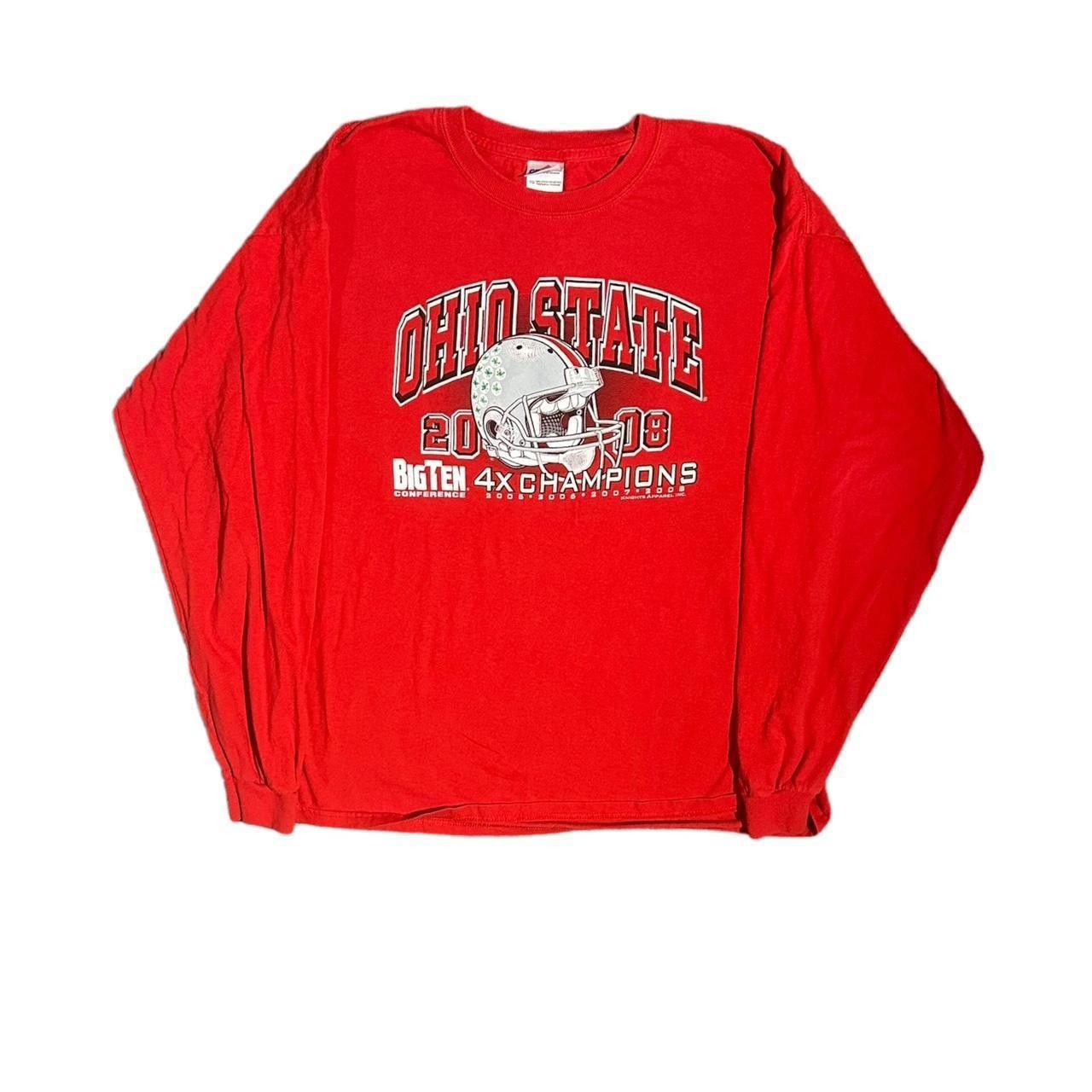 Gildan Vintage Y2k Ohio State Buckeyes Long-Sleeve Shirt Size US XL / EU 56 / 4 - 1 Thumbnail