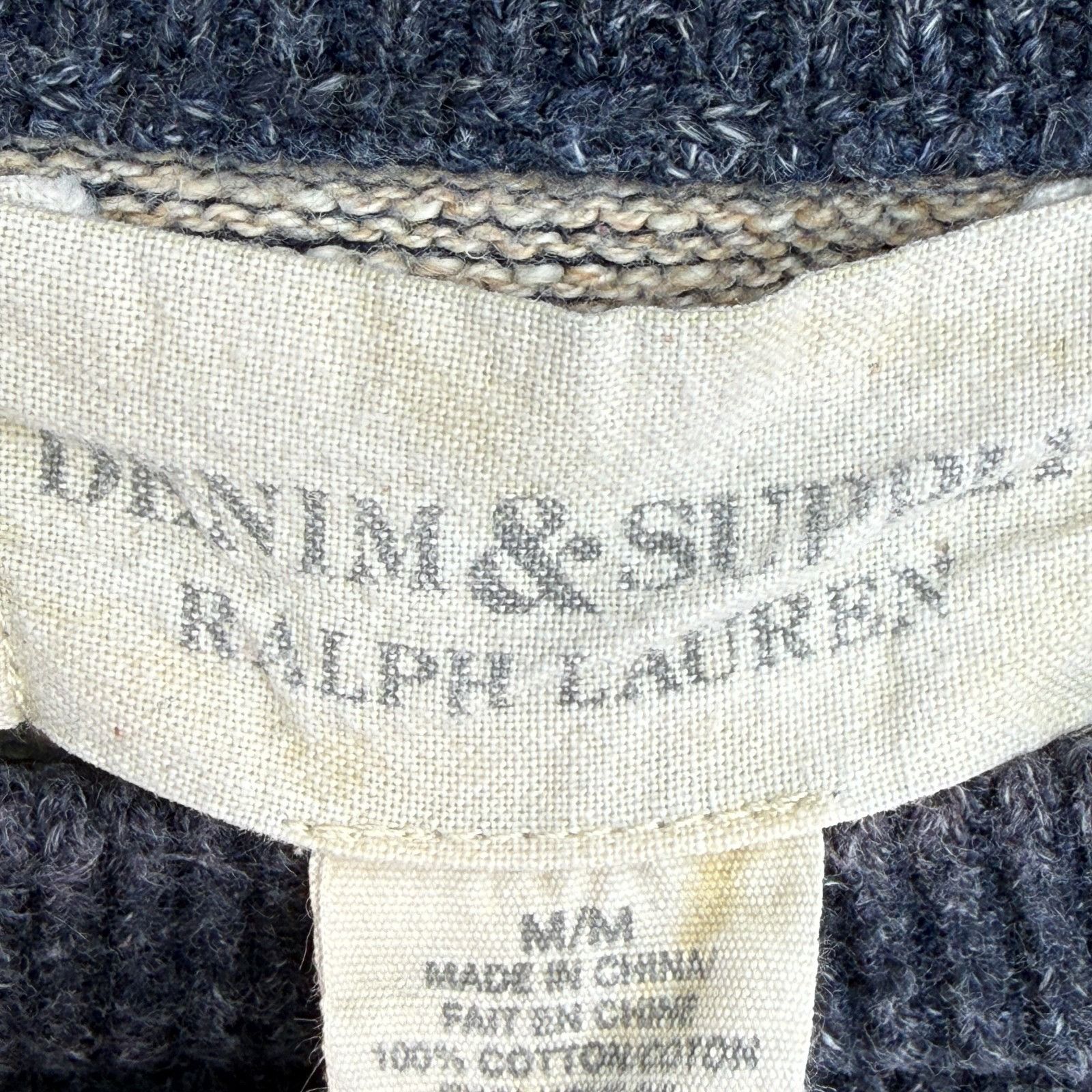 Denim & Supply Ralph Lauren Vintage Ralph Lauren Denim & Supply Sweater Gray Blue Knit P Size US M / EU 48-50 / 2 - 3 Thumbnail