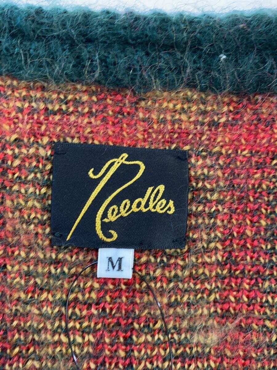 Needles 🐎 Checkered Mohair Cardigan Size US M / EU 48-50 / 2 - 3 Thumbnail