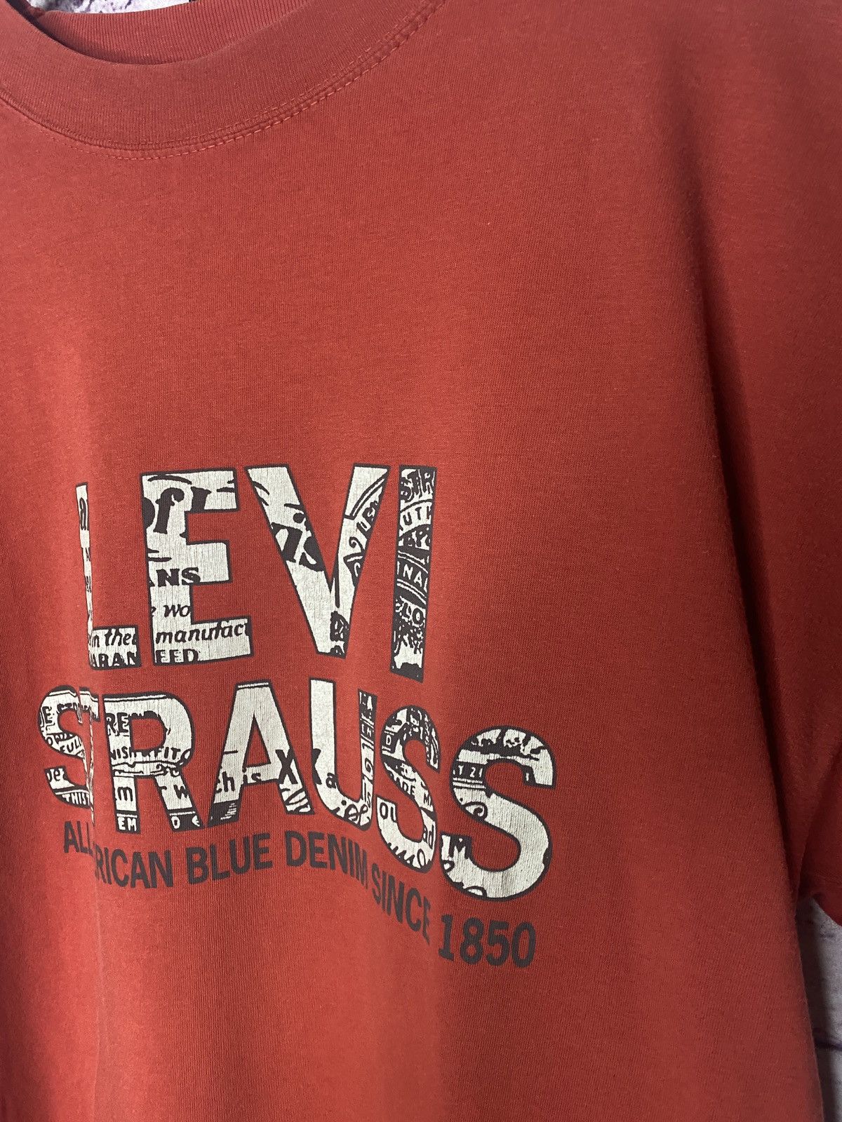 Levi's MENS Vintage T-Shirt Levi’s Streetwear Size L Size US L / EU 52-54 / 3 - 10 Thumbnail