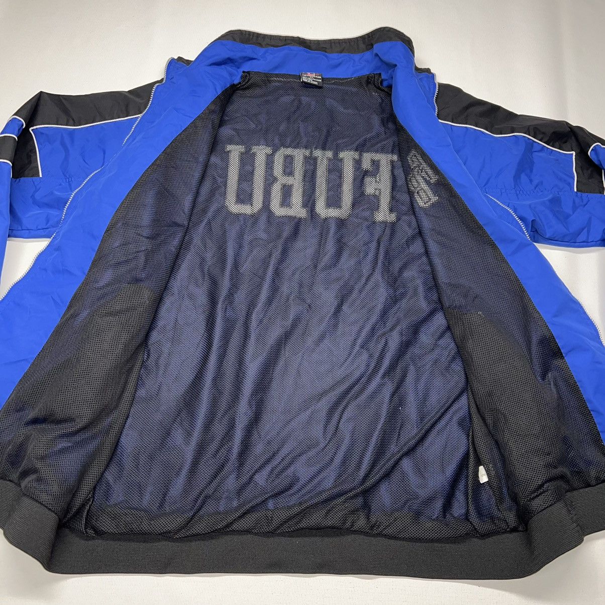 Fubu × Vintage VTG Fubu Jacket Blue Sport Athletic Full Zip The Collection Size US XL / EU 56 / 4 - 11 Thumbnail