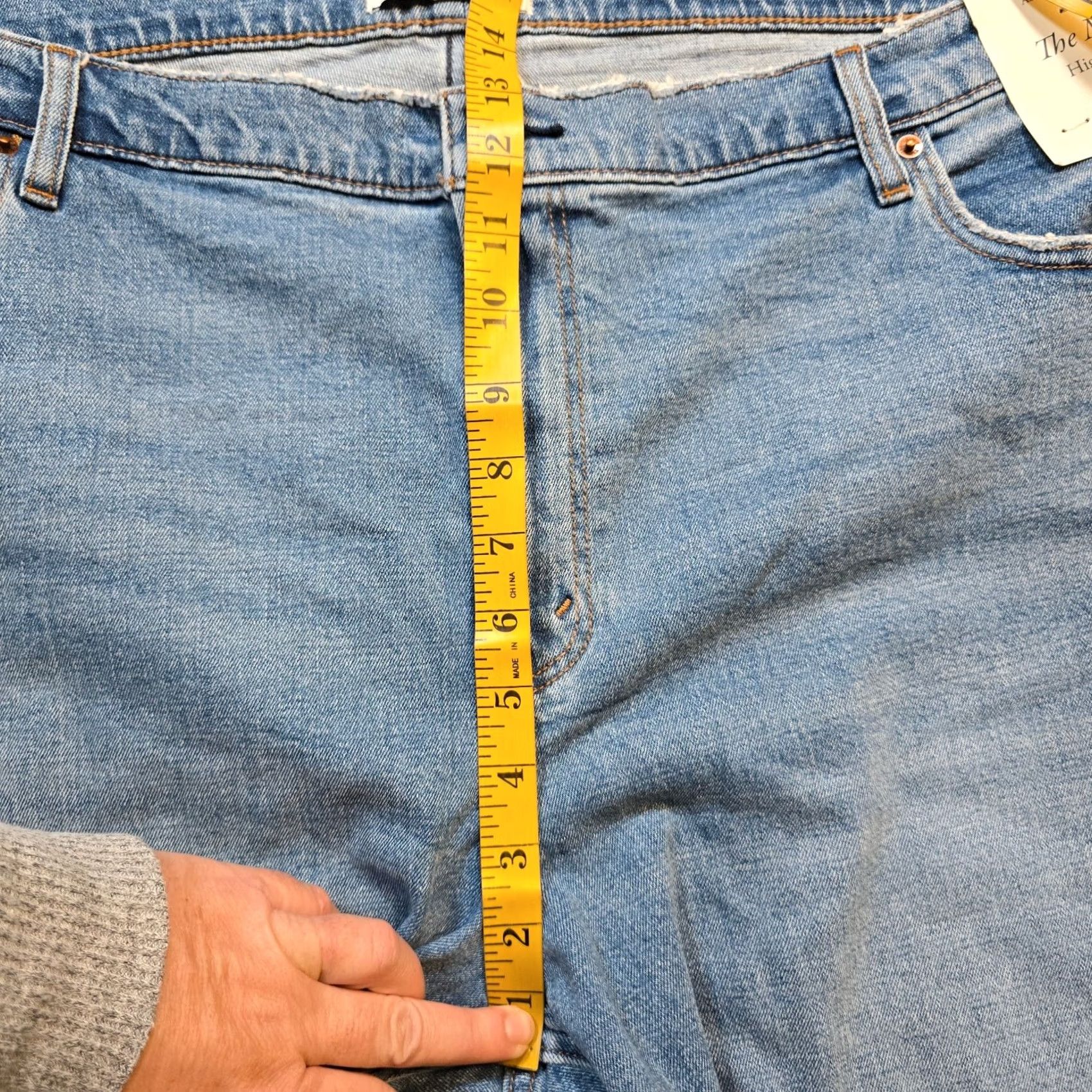 Abercrombie & Fitch Abercrombie & Fitch Jeans Womens 22 Blue Mom High Rise Tapered 90s Denim Capsule Size 40" / US 18 - 7 Thumbnail