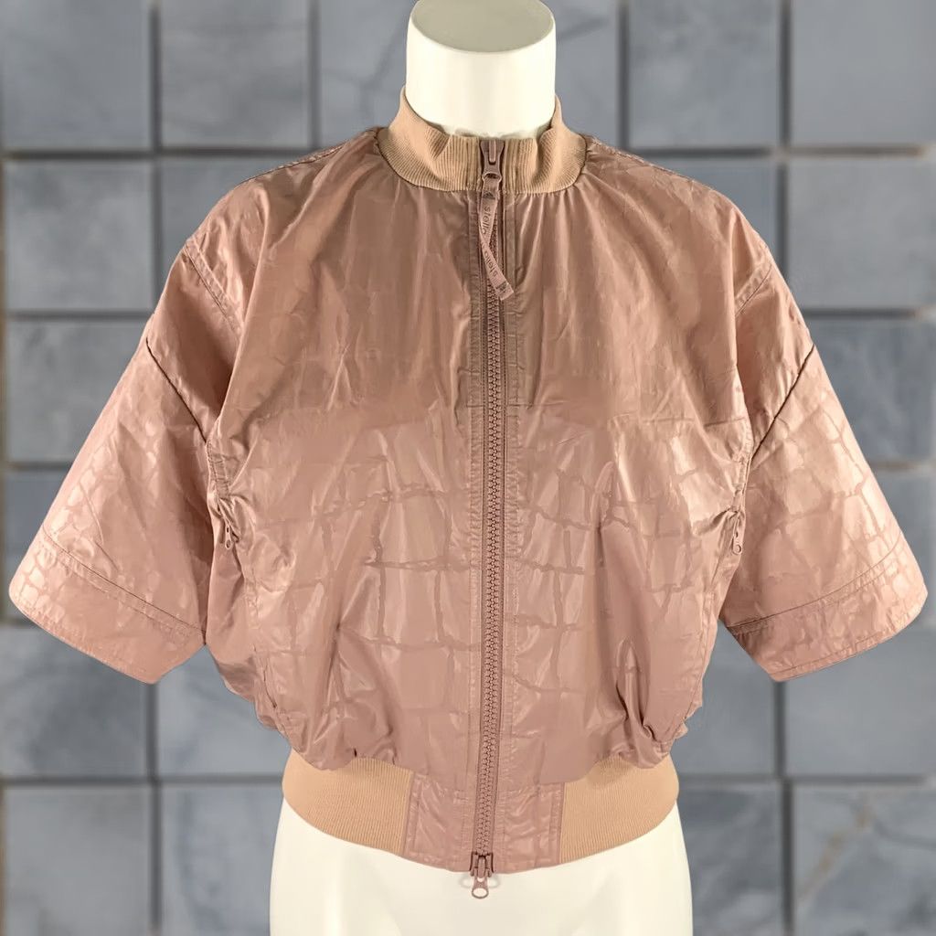 Stella McCartney STELLA McCARTNEY Size S Pink Polyester Giraffe Jacket Size S / US 4 / IT 40 - 1 Thumbnail