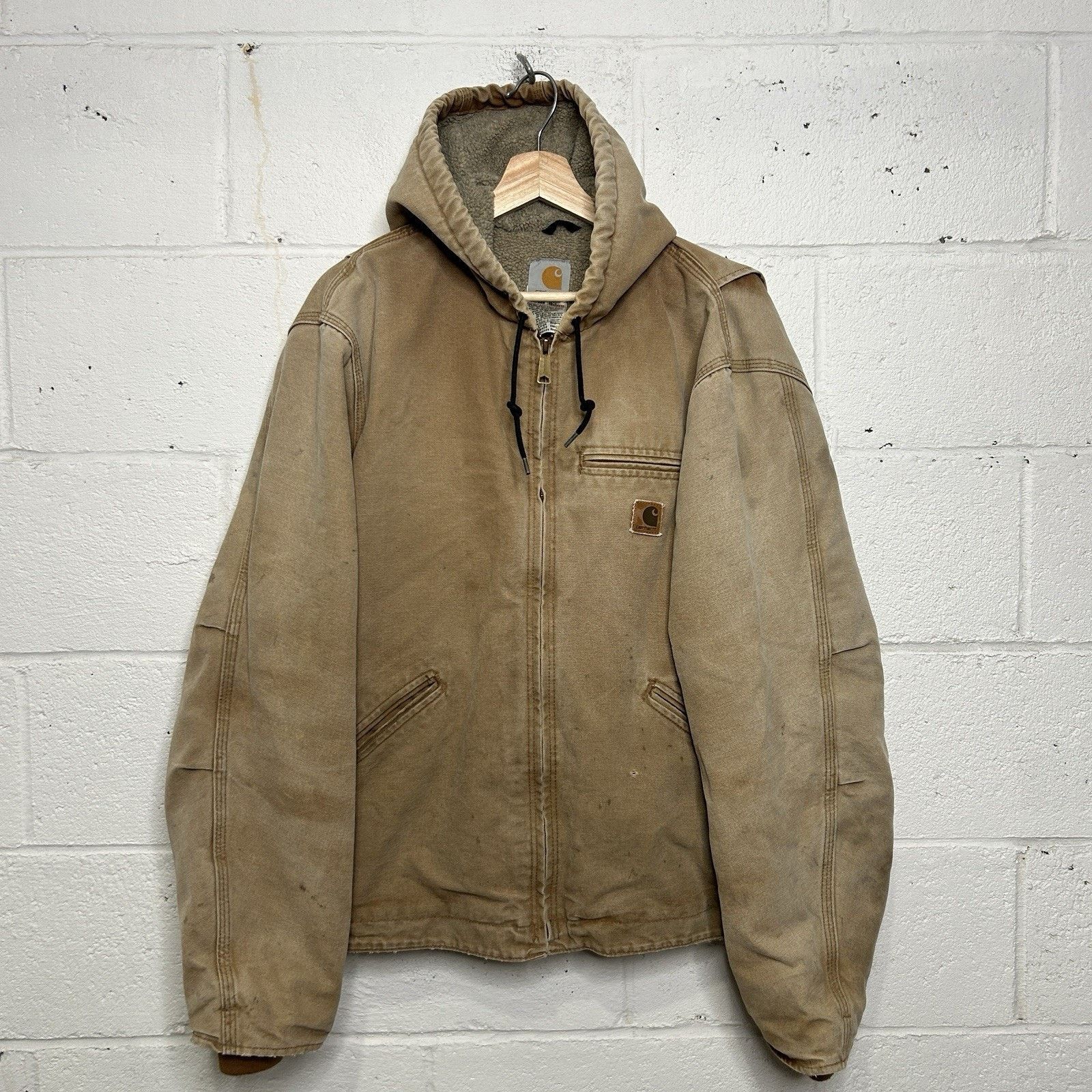Carhartt × Carhartt Wip Carhartt J141 DKB Sherpa-Lined Hooded