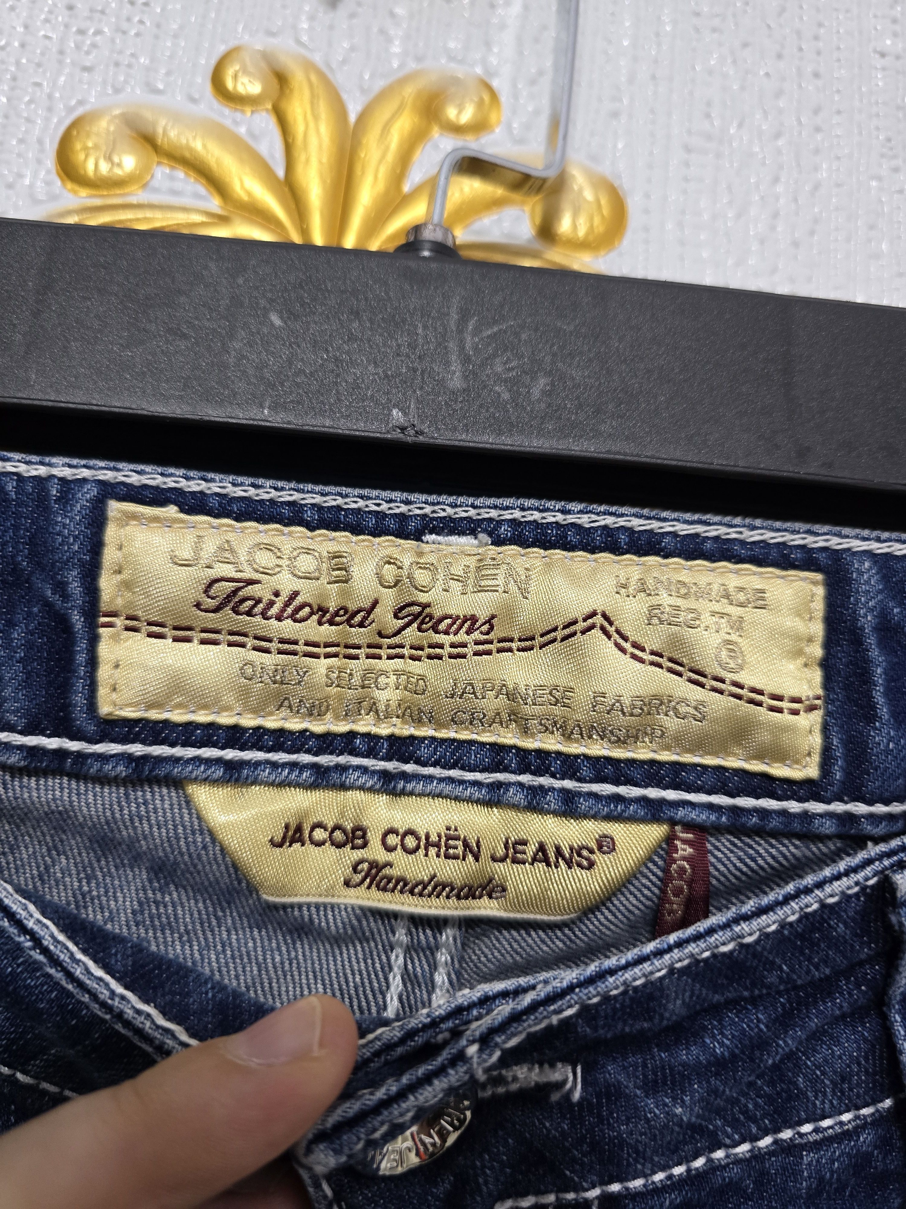 Jacob Cohen × Japanese Brand JACOB COHEN denim women japonese fabric Size 30" / US 8 / IT 44 - 4 Thumbnail