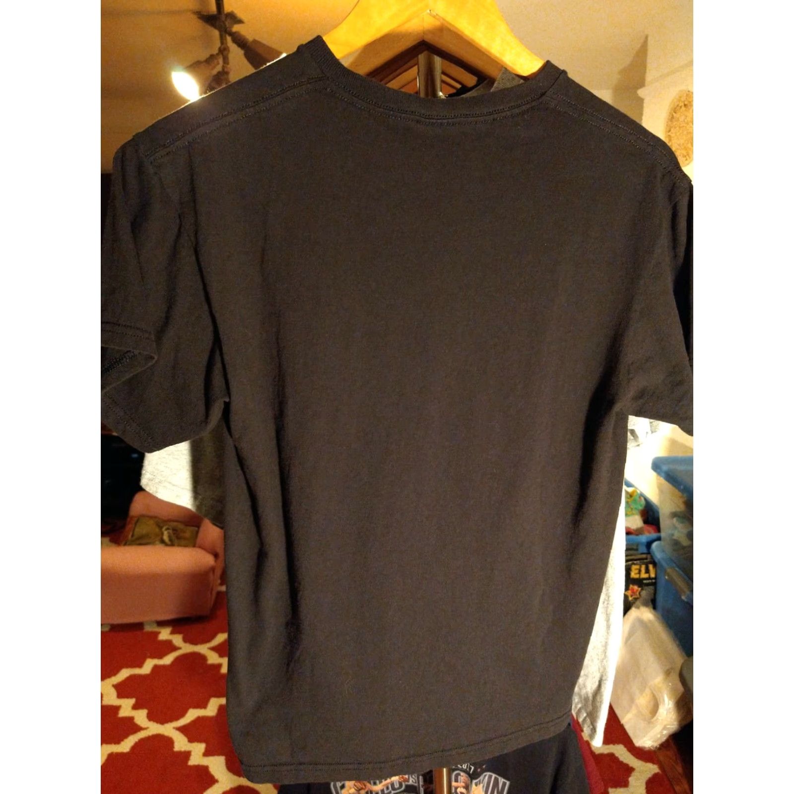 Delta VINTAGE Book Wyrm Mythical Dragon Nerd Geek T Shirt M Delta Men Cotton Crew Neck Short Sleeve Black Graphic Print Mens Size US M / EU 48-50 / 2 - 3 Thumbnail