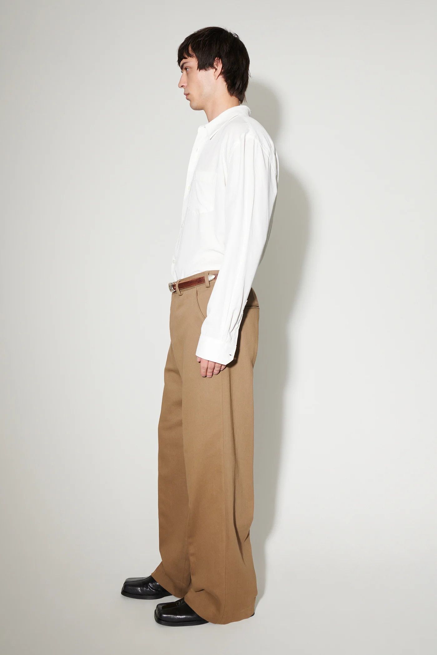 Our Legacy 💚 2024 Our Legacy Sailor Trouser Olive Broken Sateen 48 NEW Size US 32 / EU 48 - 3 Thumbnail