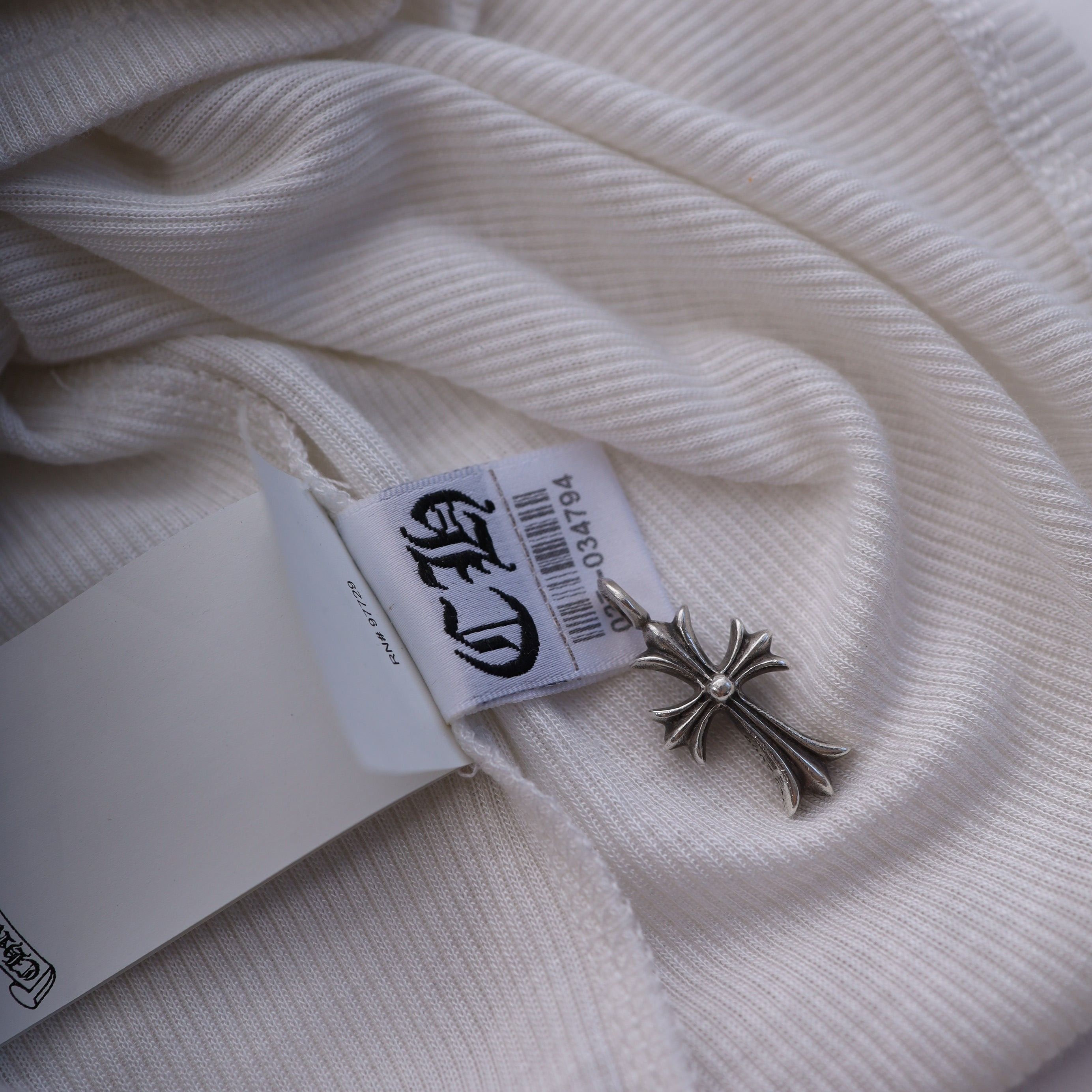 Chrome Hearts Chrome Hearts Womans White SCRIPT Long White Dress Size S / US 4 / IT 40 - 10 Thumbnail