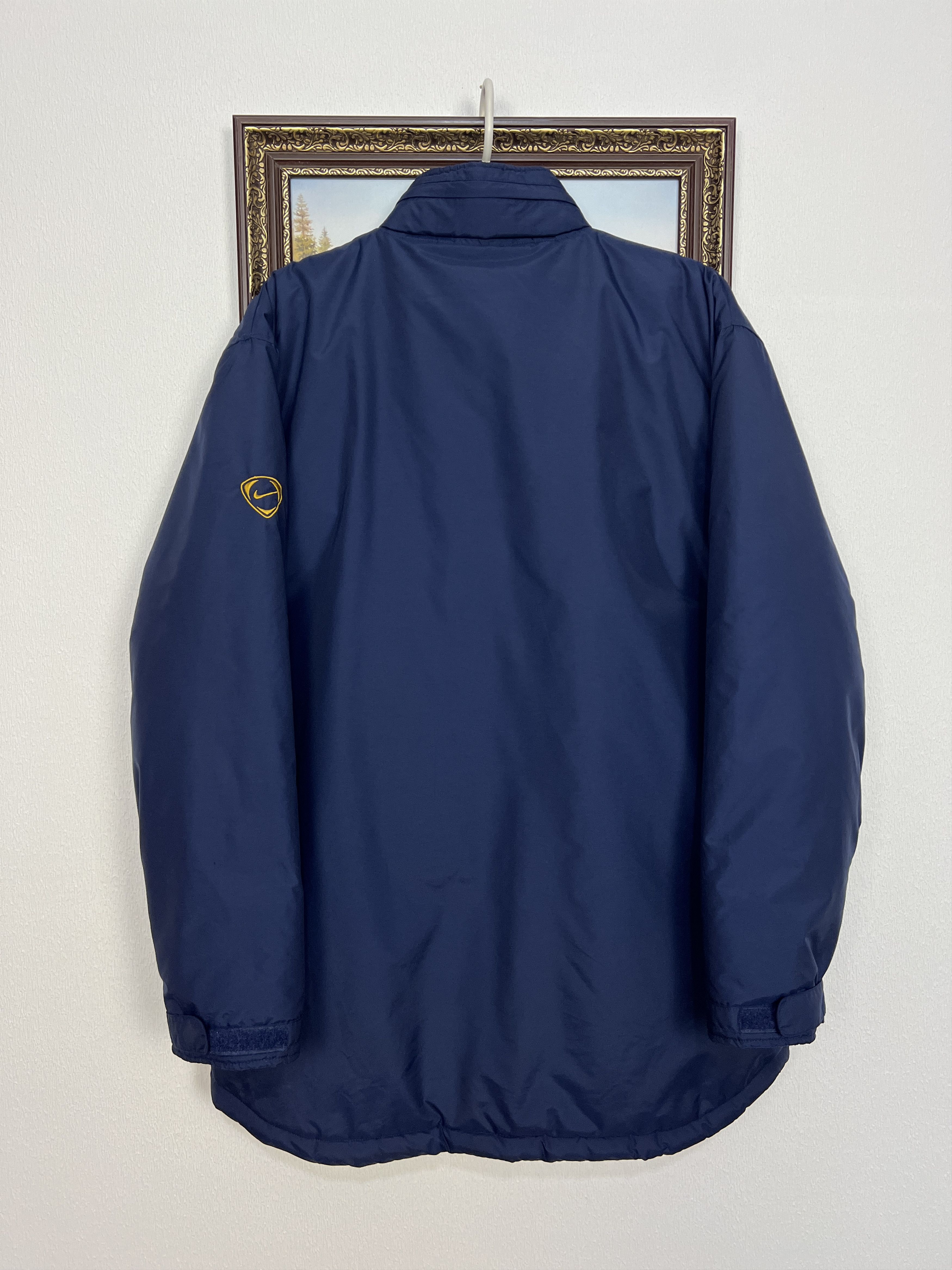 Nike Vintage 2000's Nike Barcelona Football Padded Jacket Soccer Size US L / EU 52-54 / 3 - 9 Thumbnail