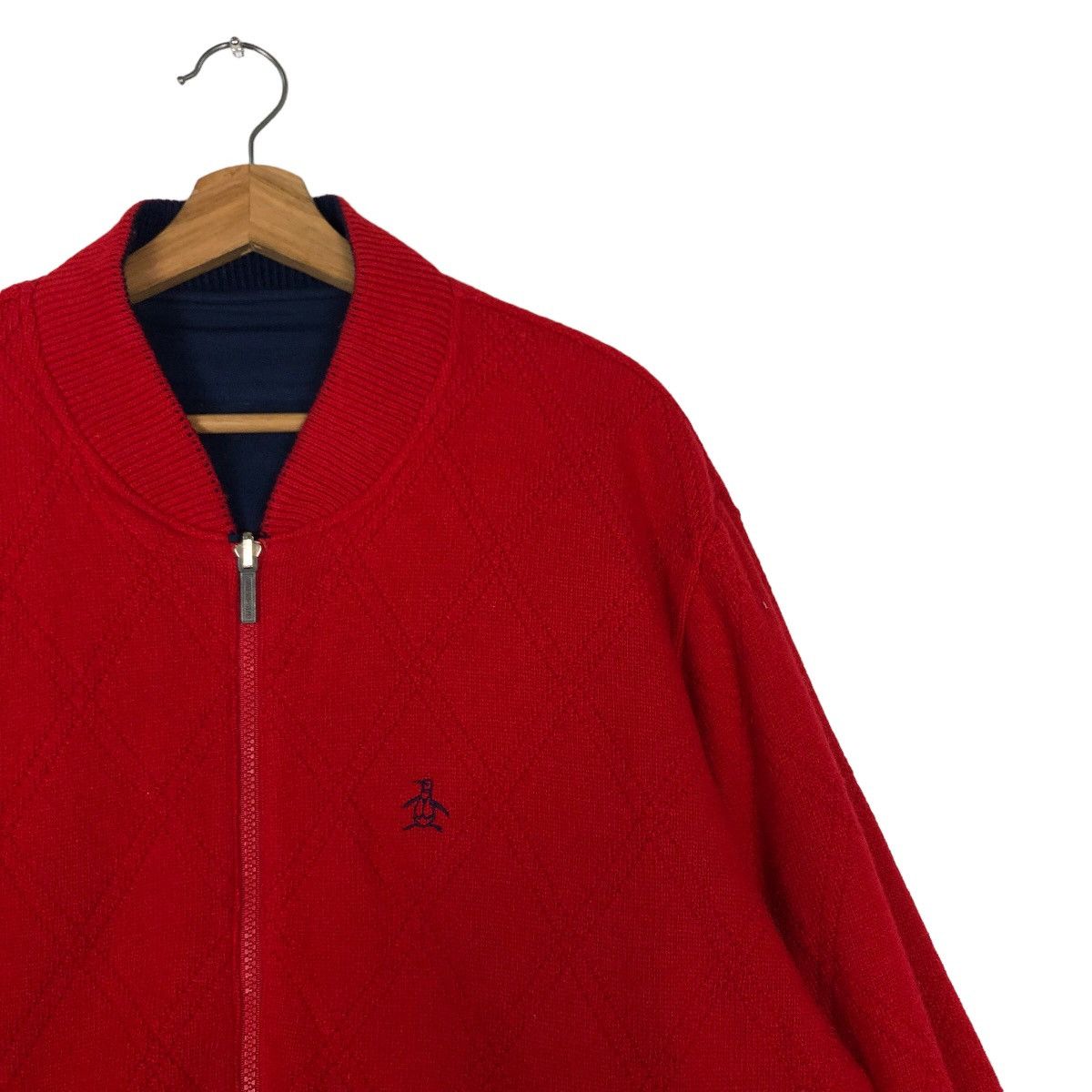Japanese Brand 🔥90’s Vtg Reversible Wool Bomber Jacket Grandslam Japan Size US M / EU 48-50 / 2 - 17 Thumbnail