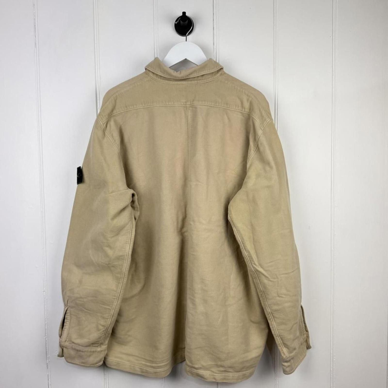 Stone Island 1999 Stone Island Moleskin Over Shirt Size US XXL / EU 58 / 5 - 2 Thumbnail