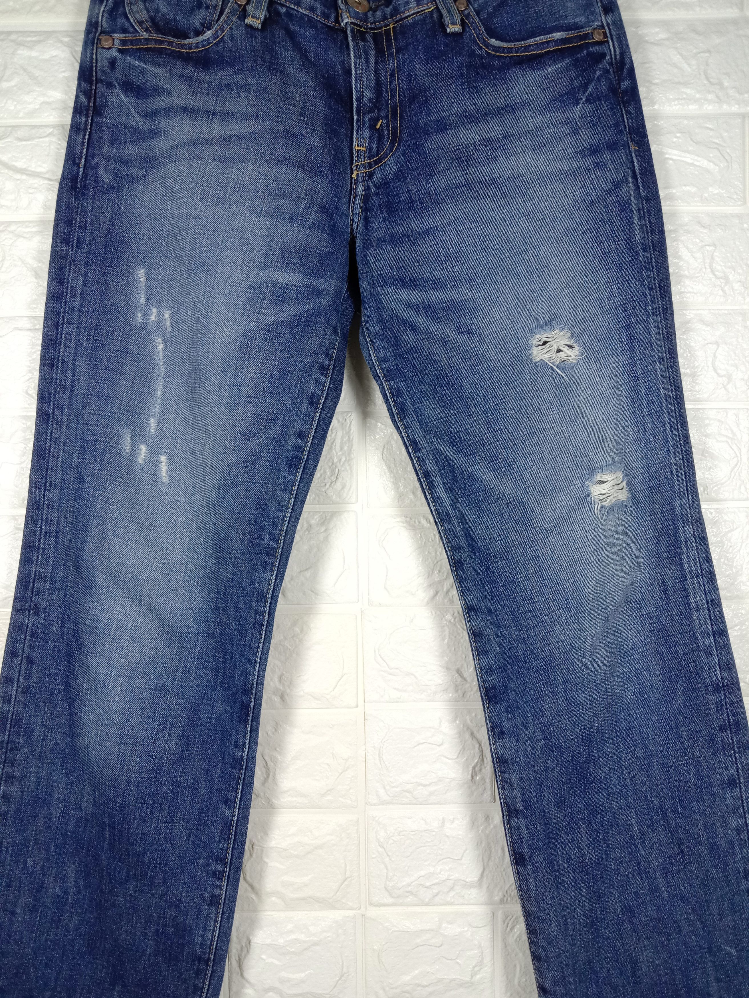 Levi's Vintage Levi's 502 Jeans Distressed Denim Size 28" / US 6 / IT 42 - 3 Thumbnail