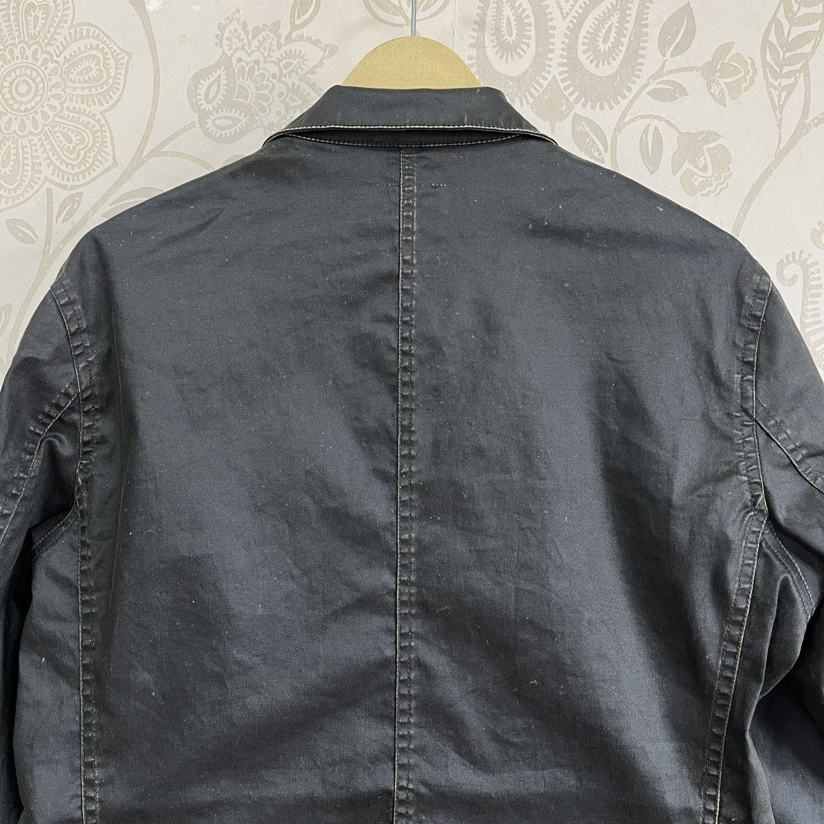 Takeo Kikuchi Takeo Kikuchi Three Buttons Waxed Jacket Size US L / EU 52-54 / 3 - 20 Thumbnail