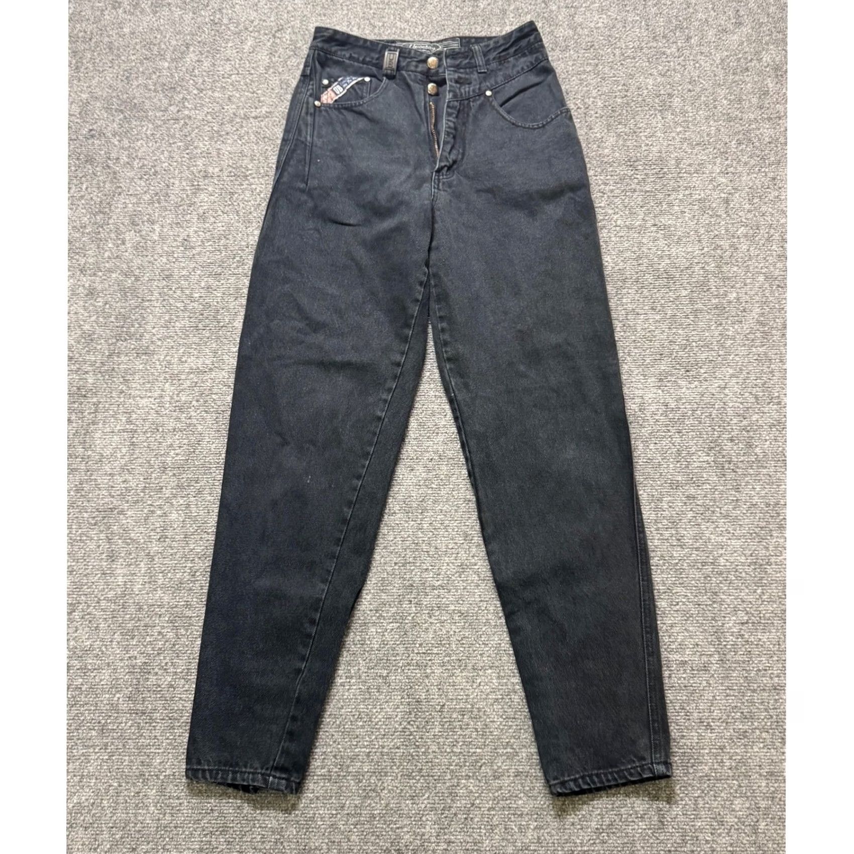 Vintage VINTAGE Union Bay Jeans Women Pants 24x28 Black 100% Cotton Y2K Grunge Plus Womens Size 42" / US 20 - 3 Thumbnail