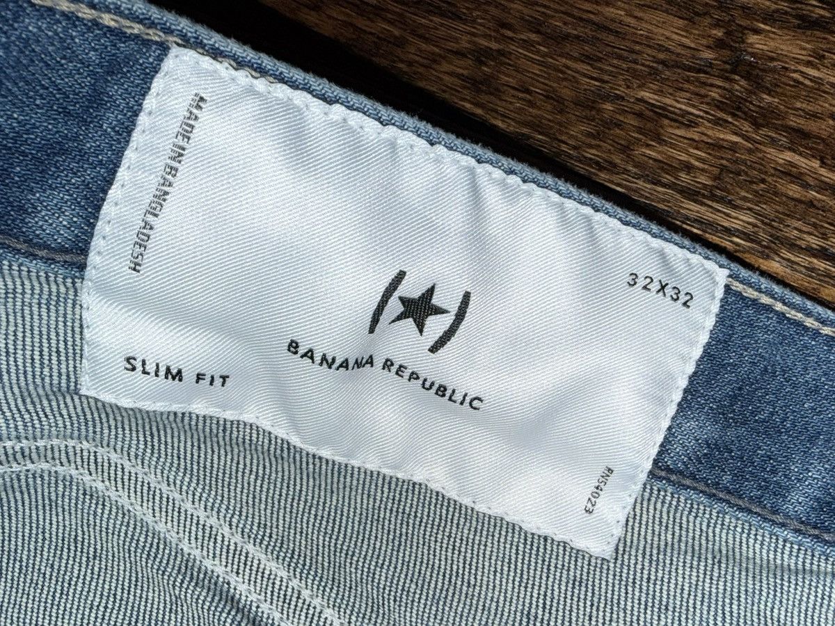 Banana Republic Banana Republic Standard Fit Denim Jeans Light Wash Sz 32x32 Size US 32 / EU 48 - 3 Thumbnail