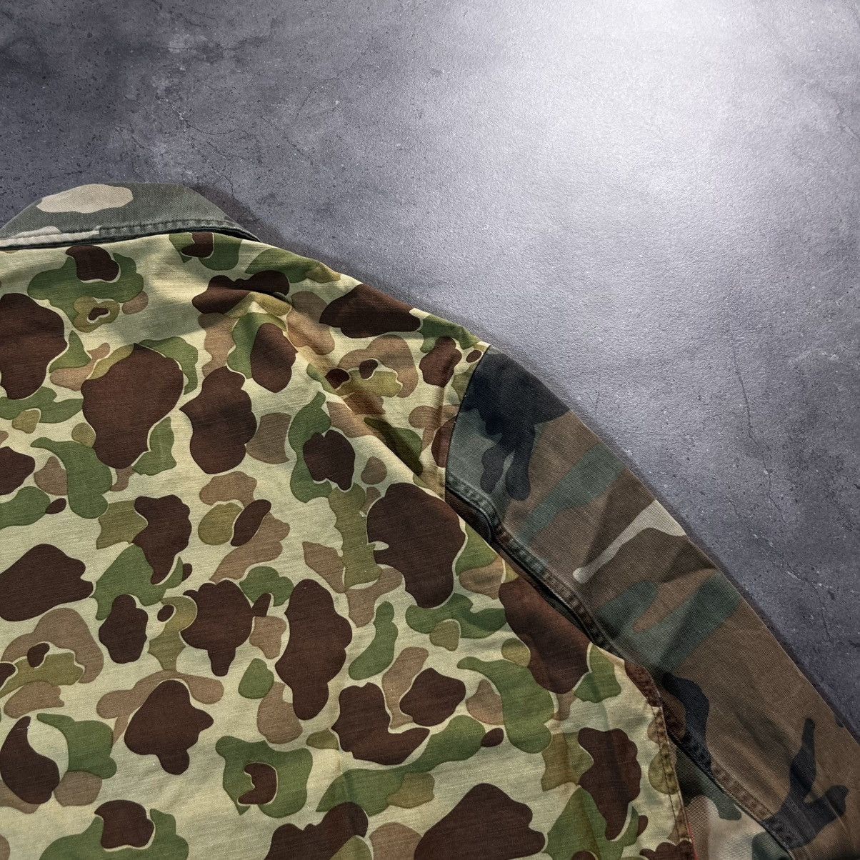Palm Angels Palm Angels Patchwork Mixed Prints Camo Khaki Jacket Hype Size US L / EU 52-54 / 3 - 12 Thumbnail
