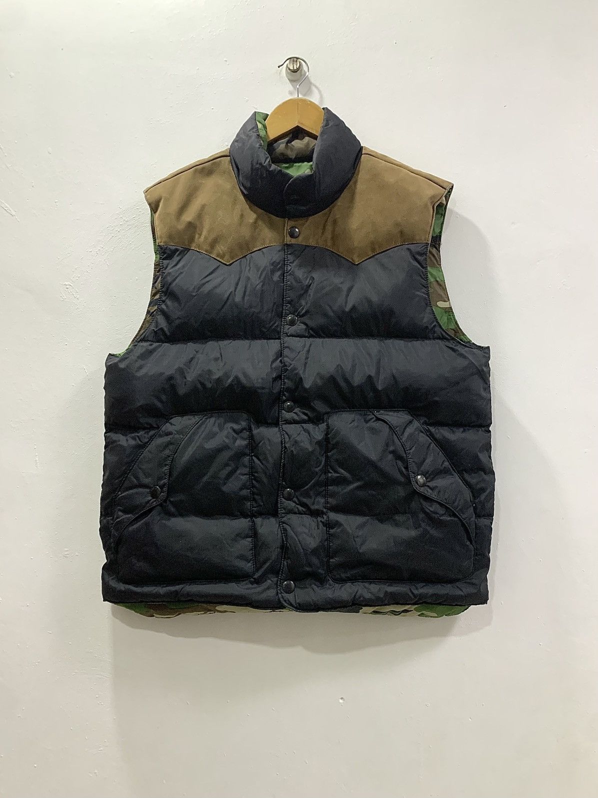 Denim & Supply Ralph Lauren RALPH LAUREN DENIM & SUPPLY CAMOUFLAGE REVERSIBLE VEST Size US L / EU 52-54 / 3 - 4 Thumbnail