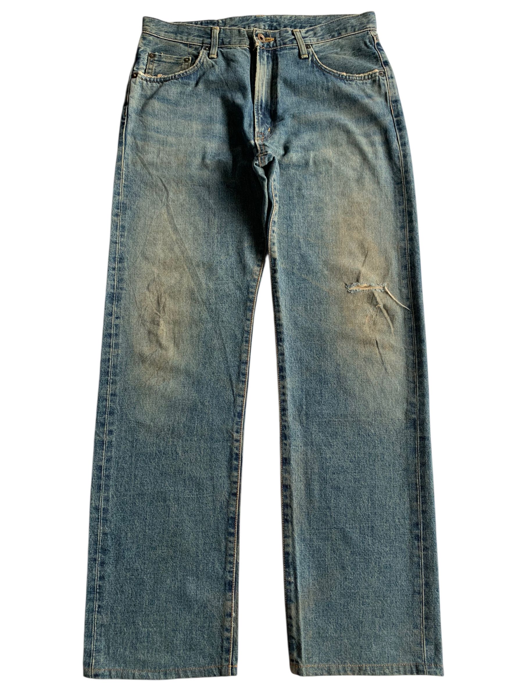 Japanese Brand × Kapital × Vintage VINTAGE EDWIN 505XX SELVEDGE RUSTY DISTRESSED DENIM Size US 34 / EU 50 - 1 Thumbnail