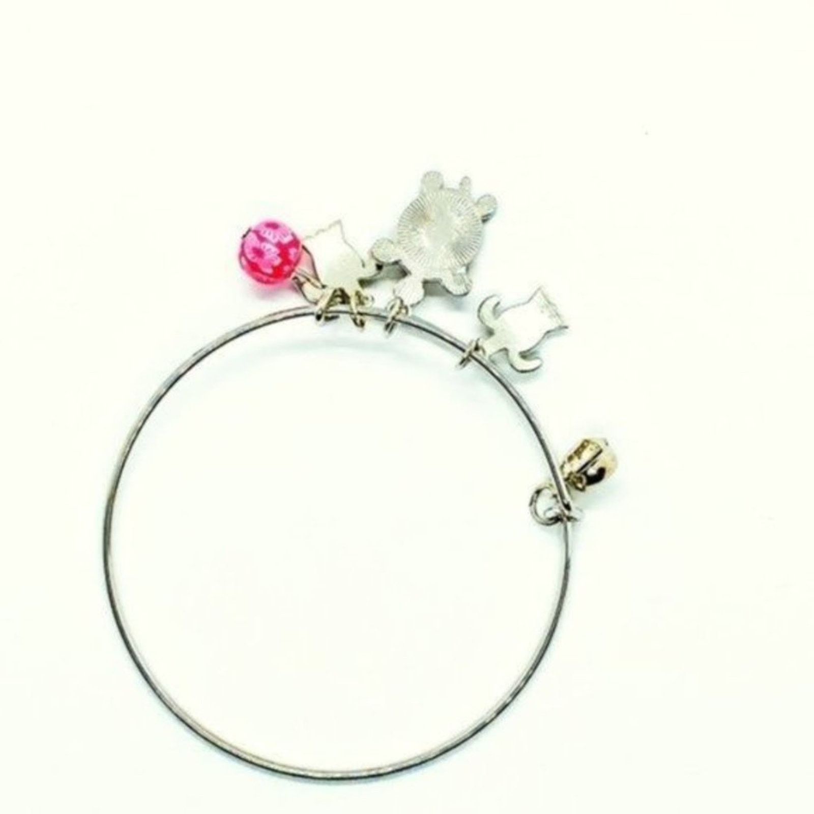 Other Beaded Sea Turtle Charm Colorful Bangle Bracelet Size ONE SIZE - 5 Thumbnail