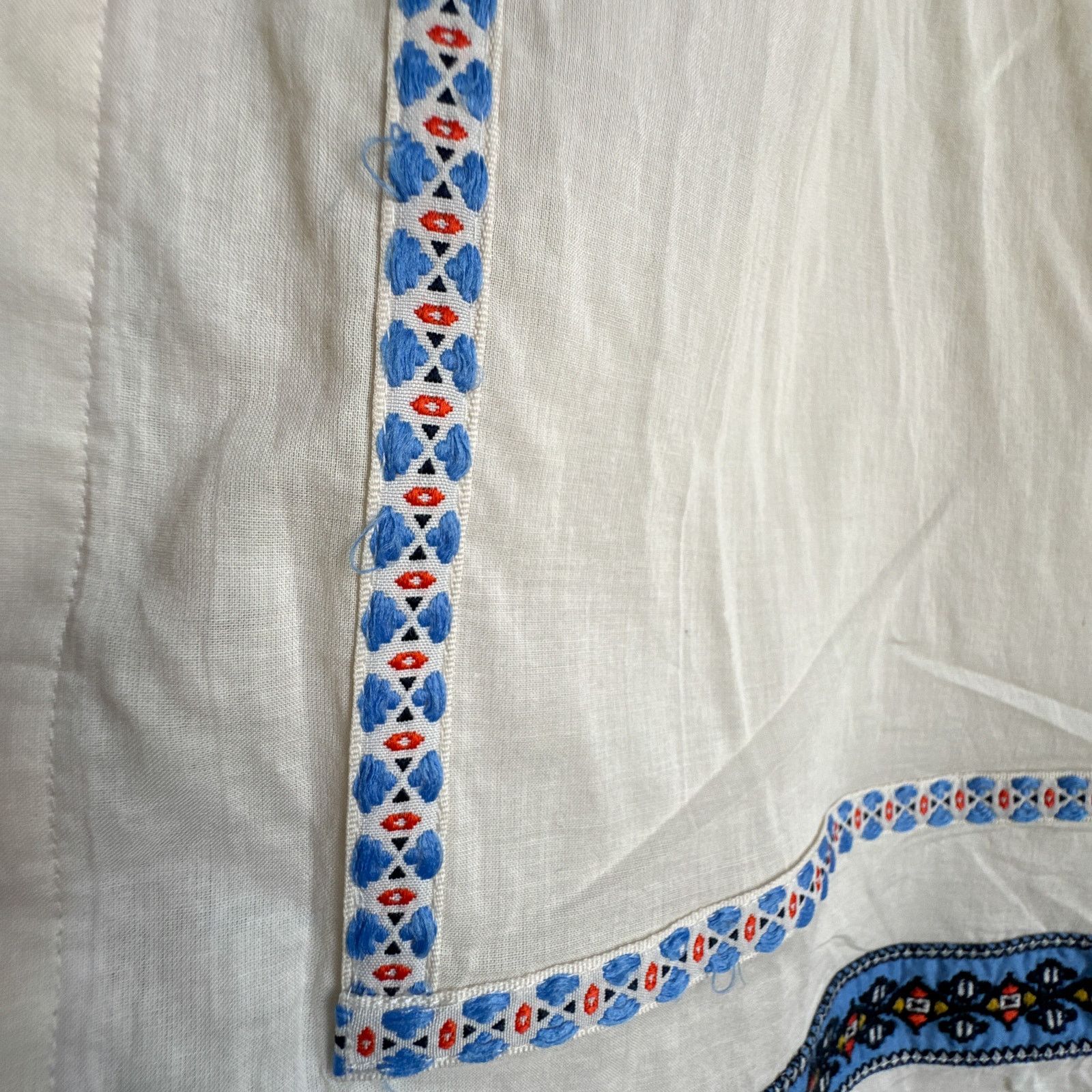 Tory Burch Tory Burch Embroidered Adriana Fit & Flare Dress Size 2 Size XS / US 0-2 / IT 36-38 - 6 Thumbnail
