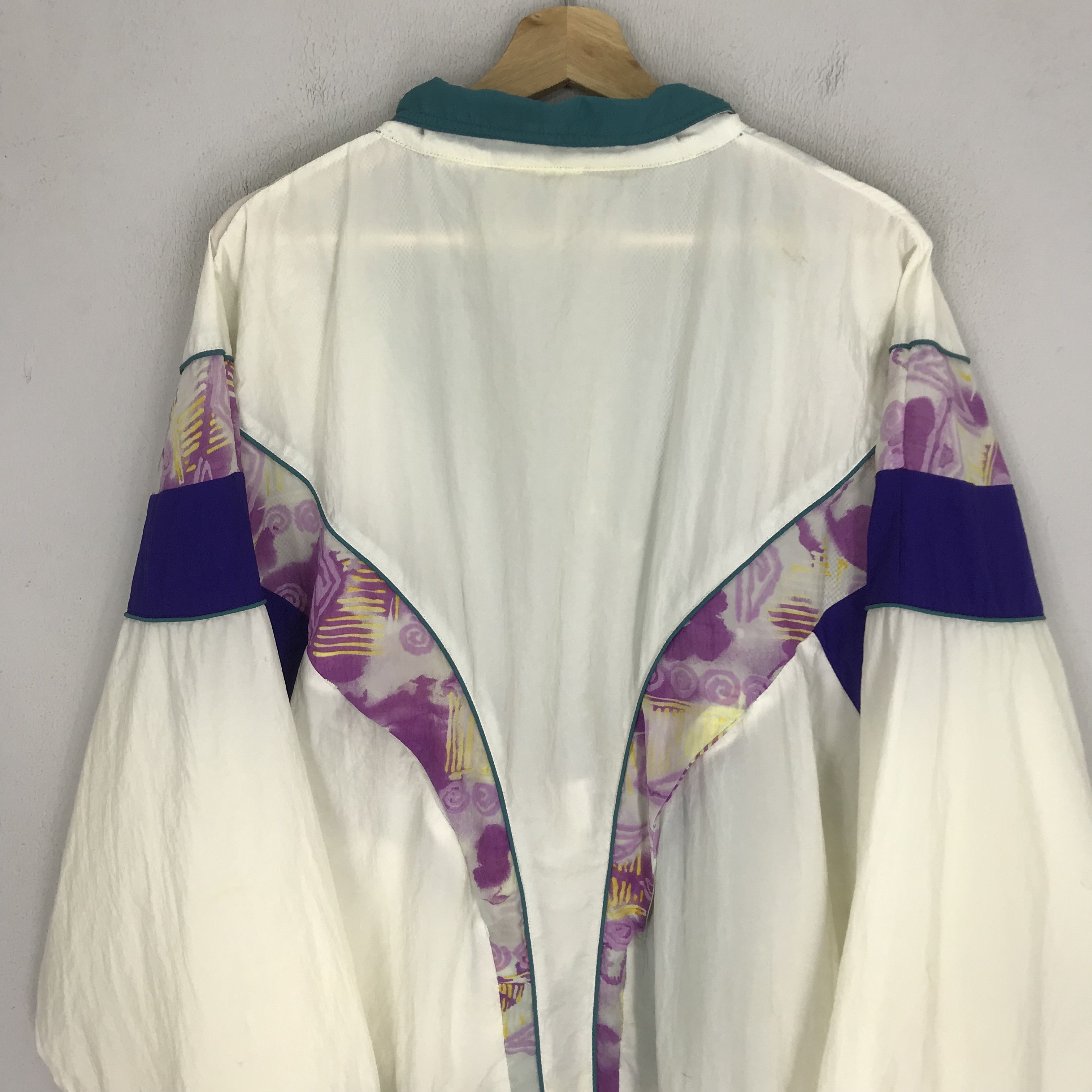 Reebok × Vintage Vintage 90s Retro Reebok Sports Windbreaker Jacket Size US L / EU 52-54 / 3 - 4 Thumbnail