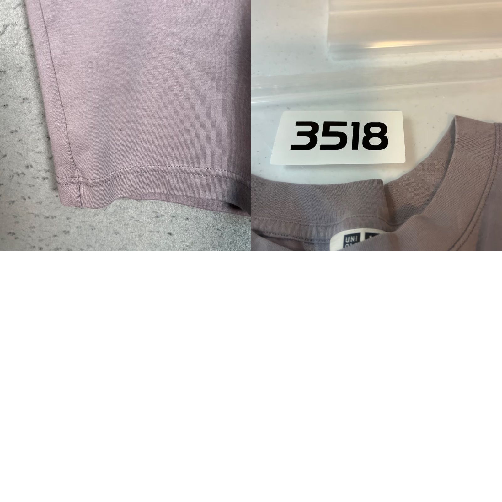 Uniqlo Uniqlo T-Shirt Shirt Womens Size S Lavender Purple Uniqlo U Airism Short Sleeve Crew Neck Size S / US 4 / IT 40 - 8 Thumbnail