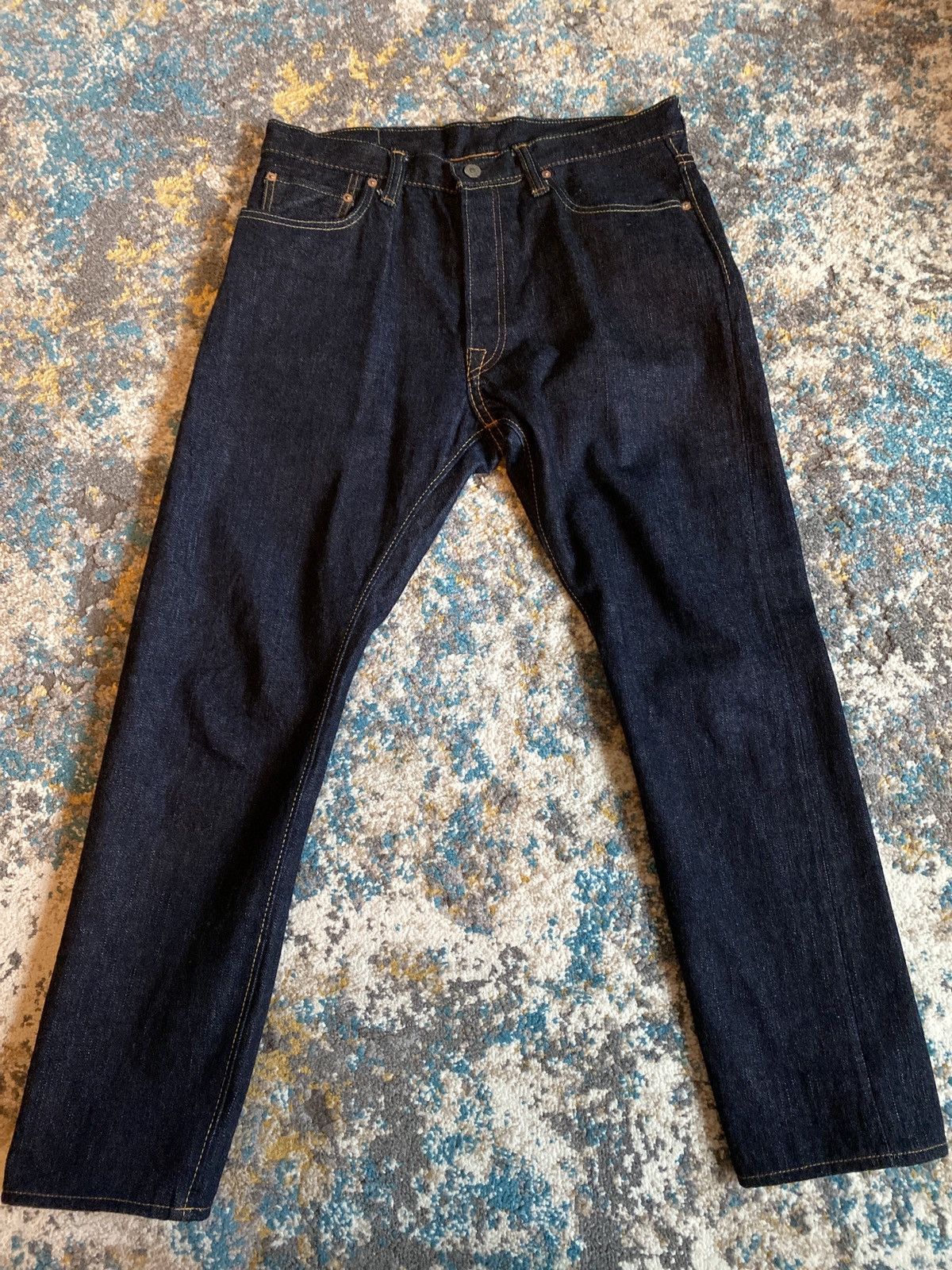 Pure Blue Japan PBJ XX-019 14oz Indigo Selvedge Denim Relax Tapered ...