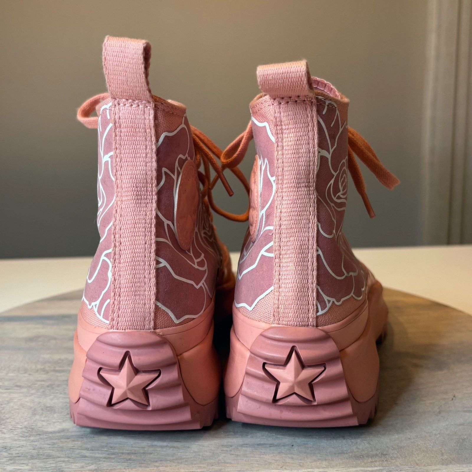 Converse Converse Run Star Hike Pink Quartez Floral Rose US Sz 7.5 Size US 7.5 / IT 37.5 - 8 Thumbnail