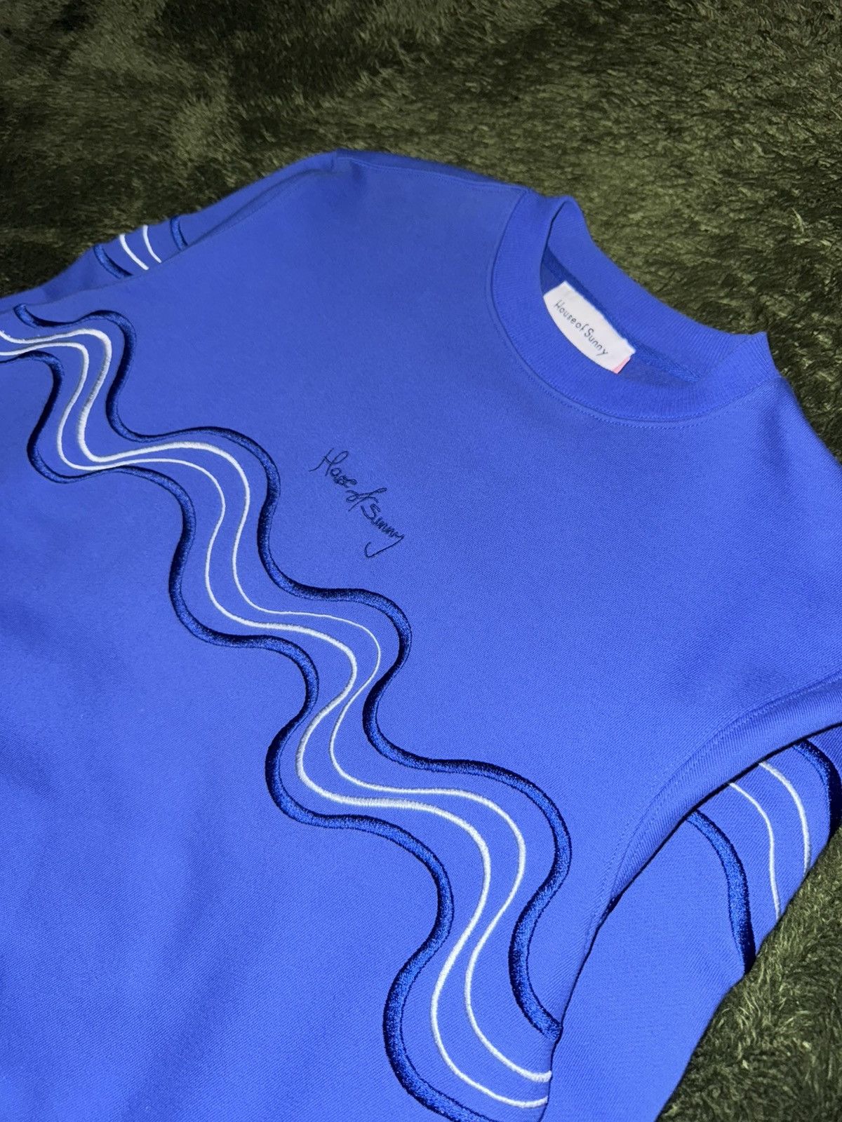 House of Sunny [S] House of Sunny Embroidered Swirl Logo Sweatshirt Size US S / EU 44-46 / 1 - 2 Thumbnail