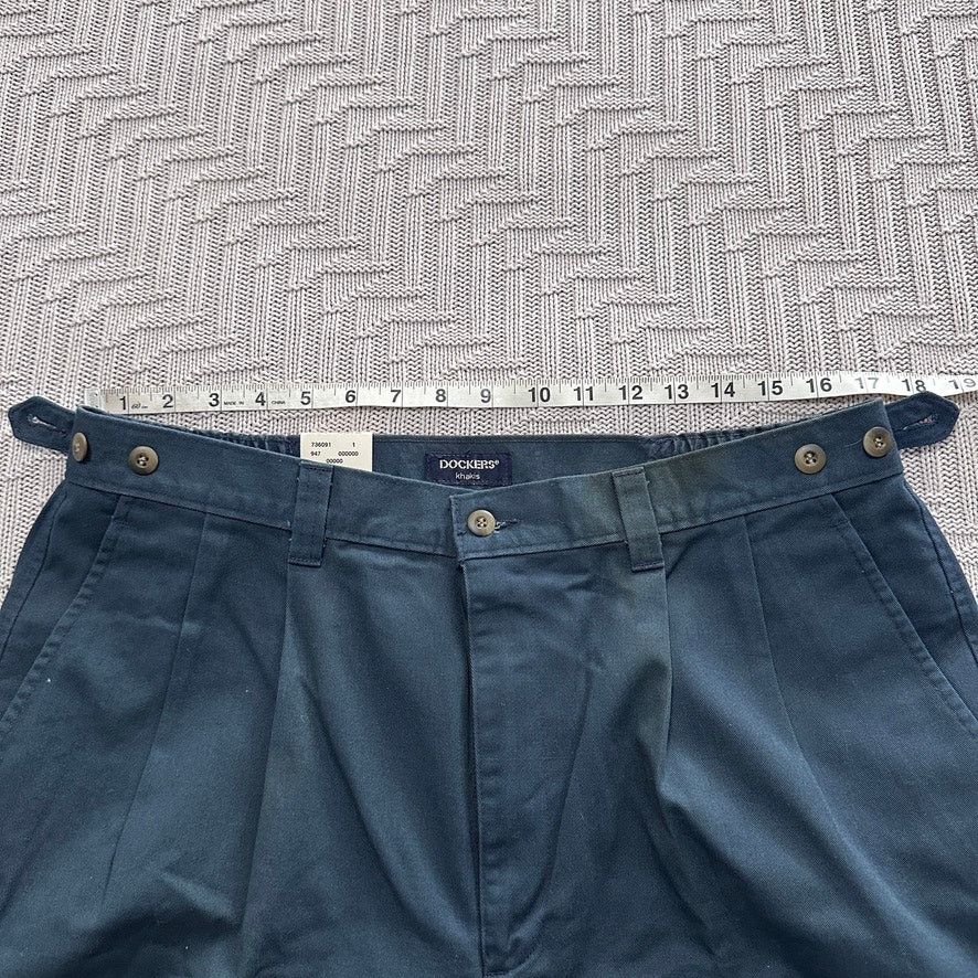 Dockers Dockers navy chino khaki classic fit pants size 38 NWT Size US 38 / EU 54 - 5 Thumbnail