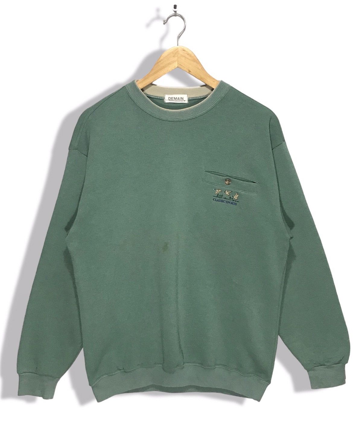 Vintage Vintage Classic Sports Sweatshirt Size US M / EU 48-50 / 2 - 1 Thumbnail