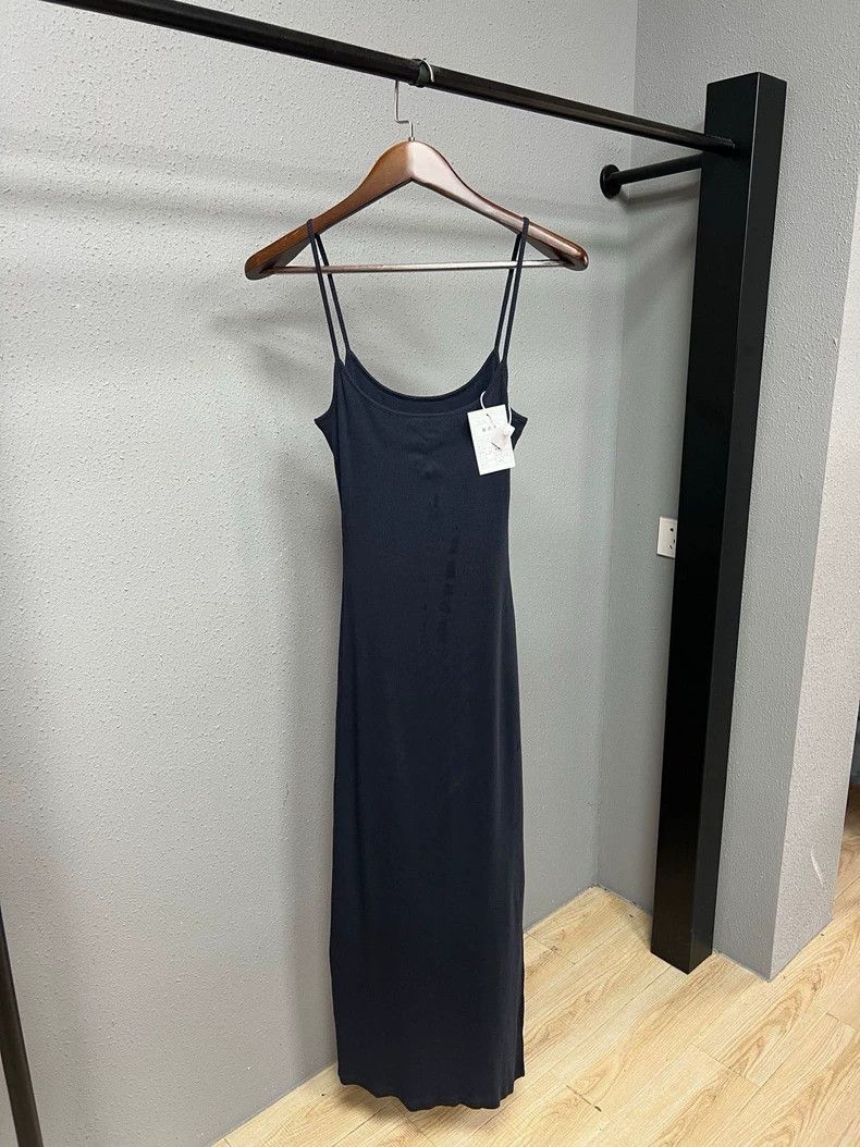 Loewe LOEWE Dark blue strap long dress Size M / US 6-8 / IT 42-44 - 2 Thumbnail