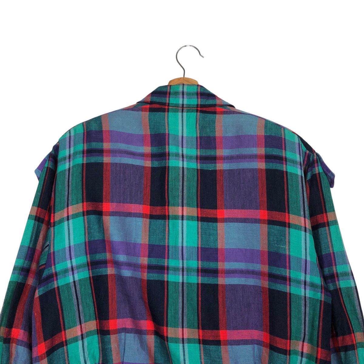 Japanese Brand 📌Vintage Bomber Jacket Chalet Blanc Tartan Issey Miyake Size US S / EU 44-46 / 1 - 10 Thumbnail