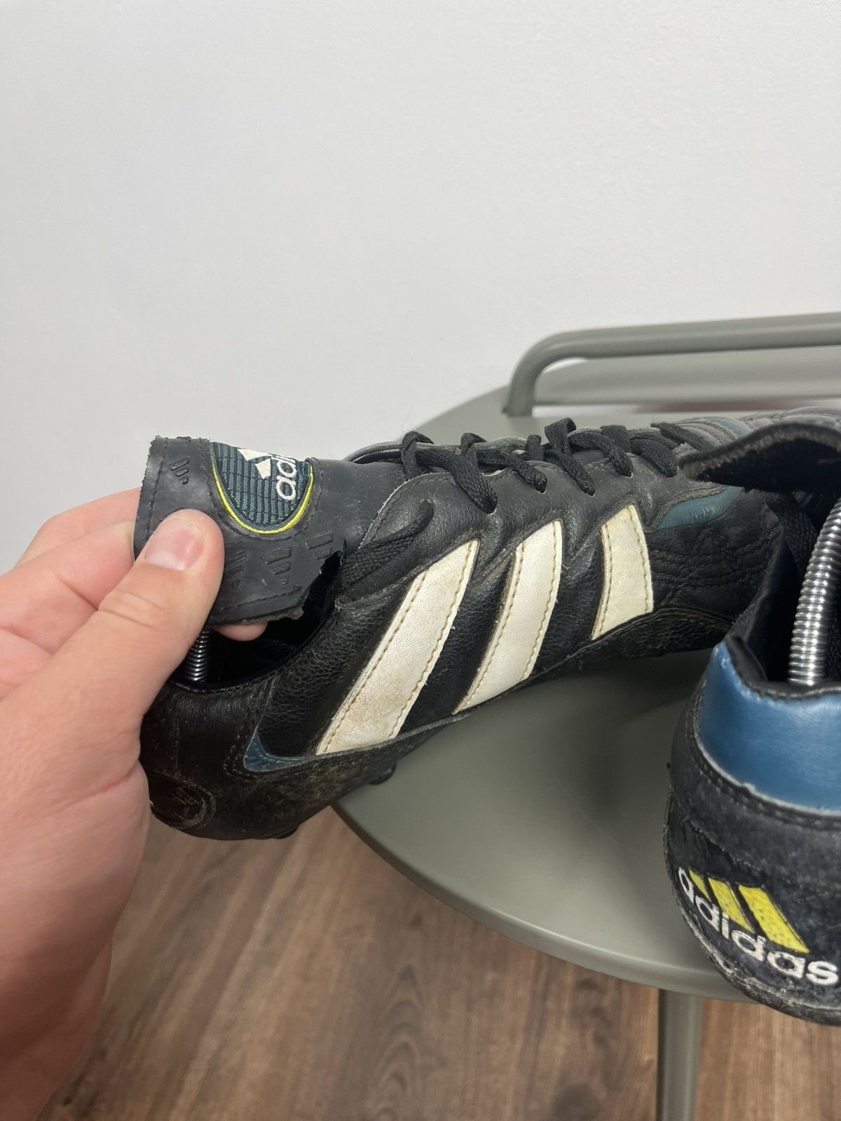 Adidas × Vintage Adidas Predator Touch 1996 Soccer Cleats Black White US 8.5 Size US 8.5 / EU 41-42 - 6 Thumbnail