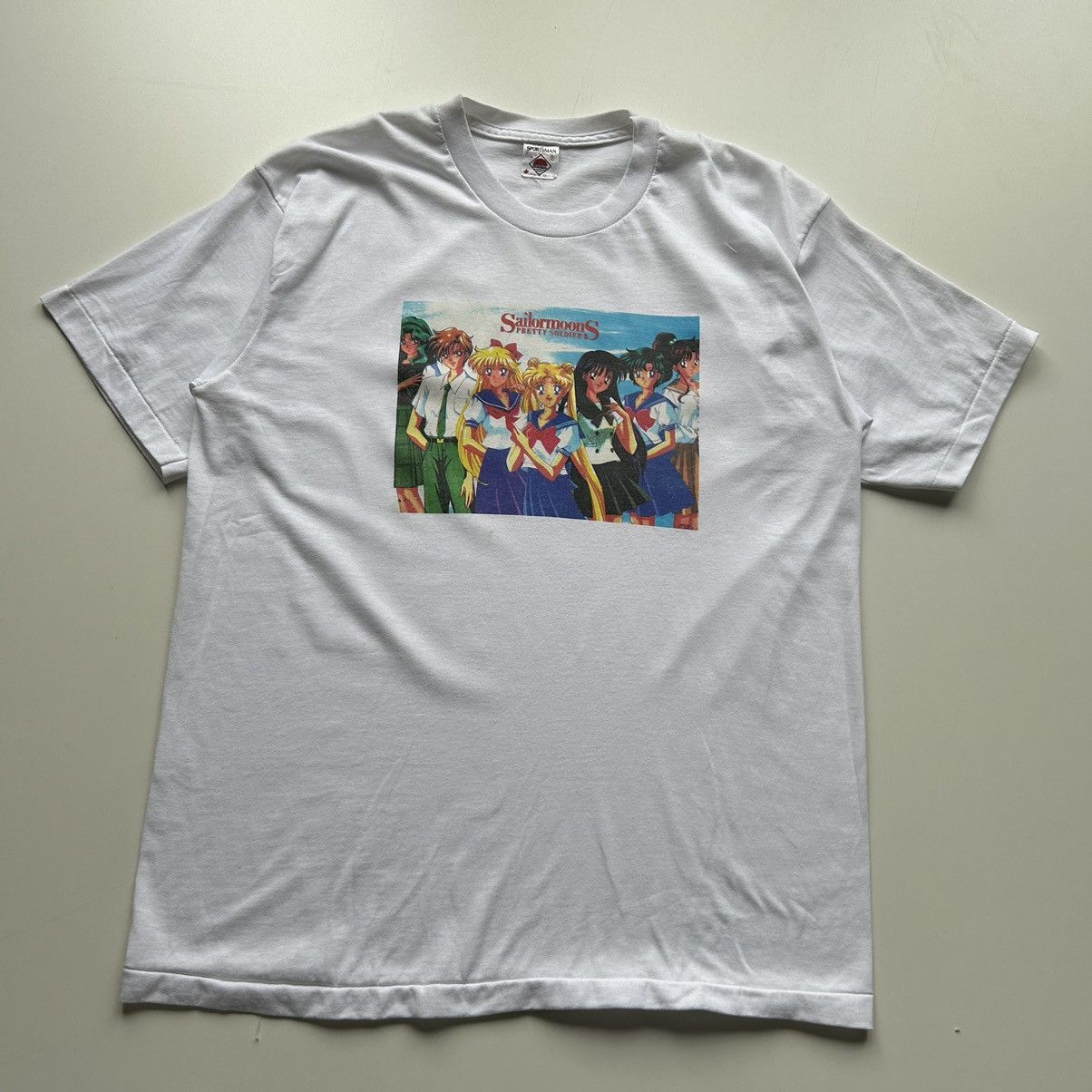 Japanese Brand × Vintage Vintage 90s Sailor Moon Pretty Soldier Anime Graphic T Shirt Size US L / EU 52-54 / 3 - 1 Thumbnail